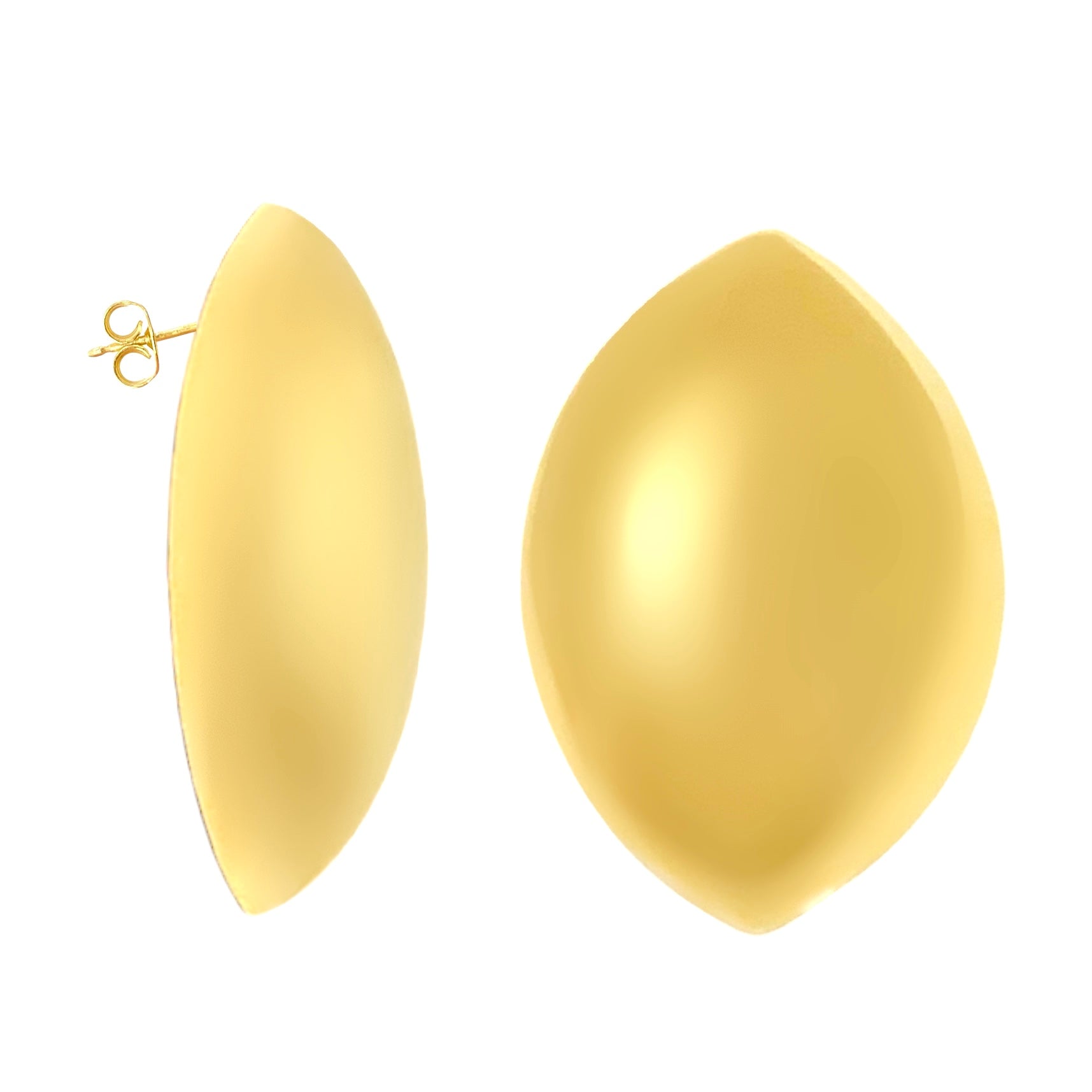 Almond earrings
