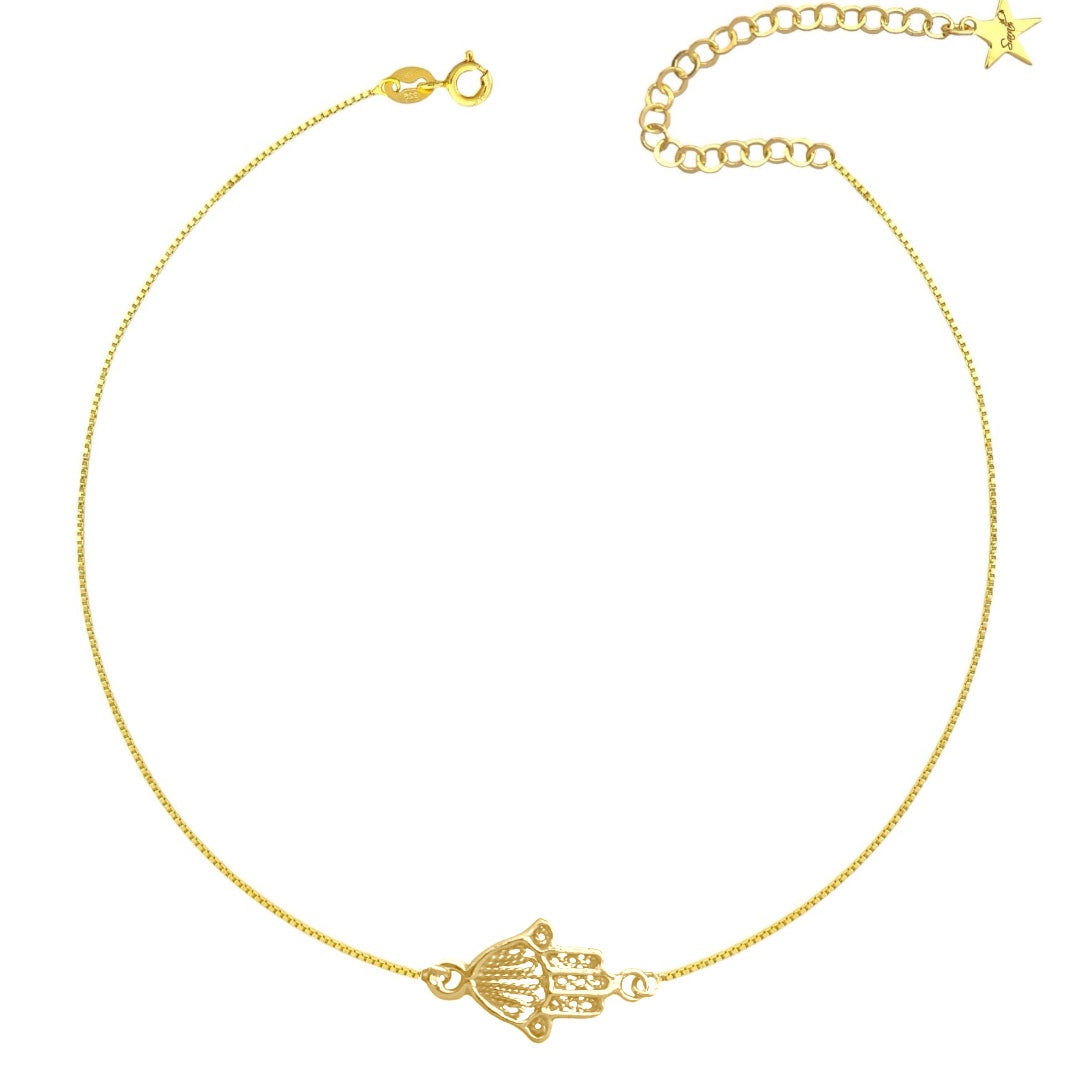 Choker con mano di fatima
