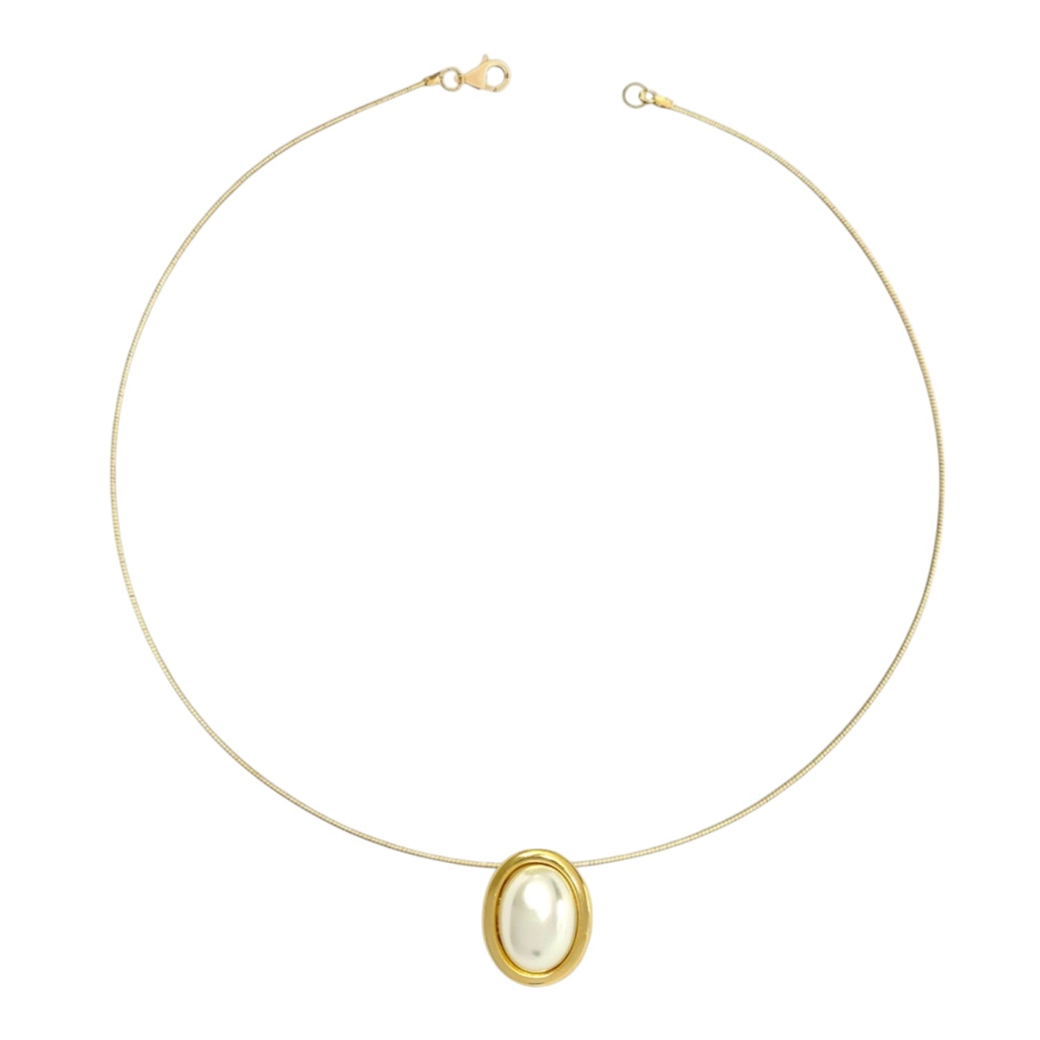 Collana Semi rigida Oval Color