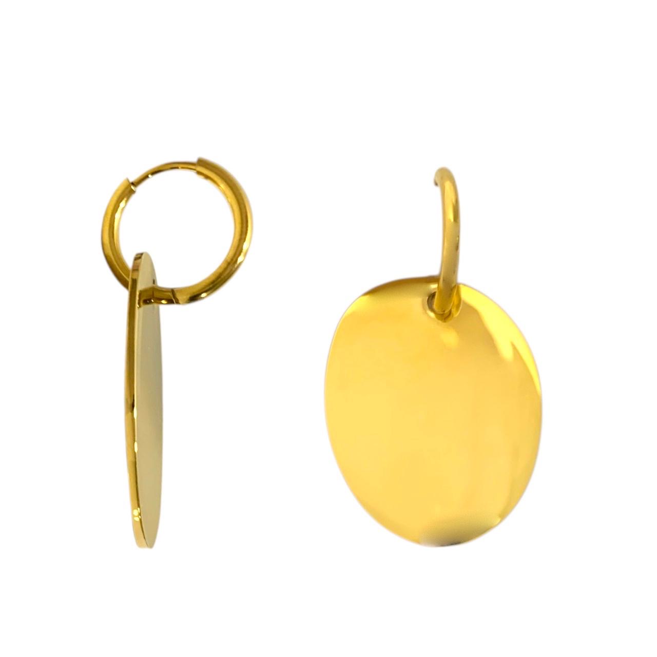 Orecchini oval shine