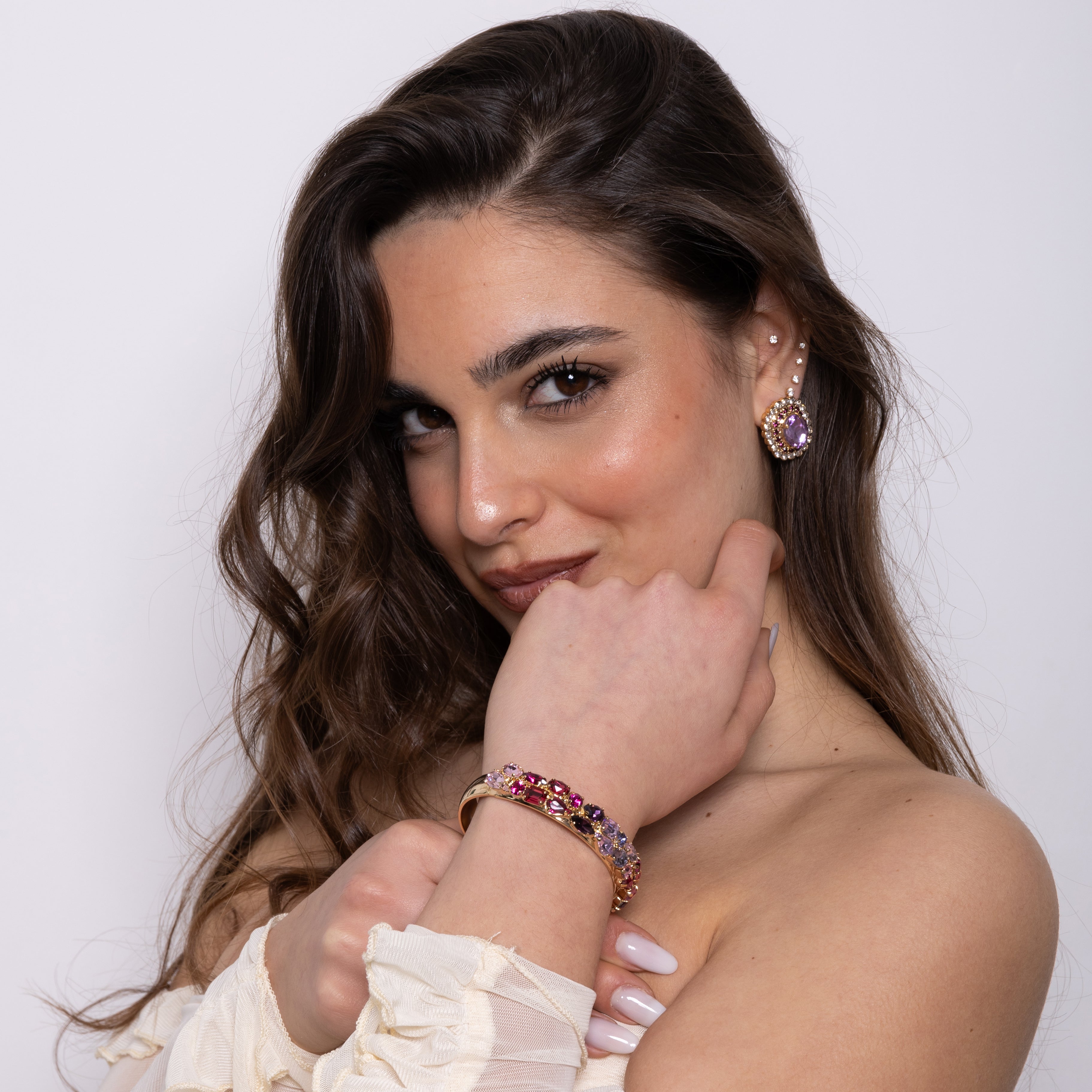 Bracciale Rosa Swarovski