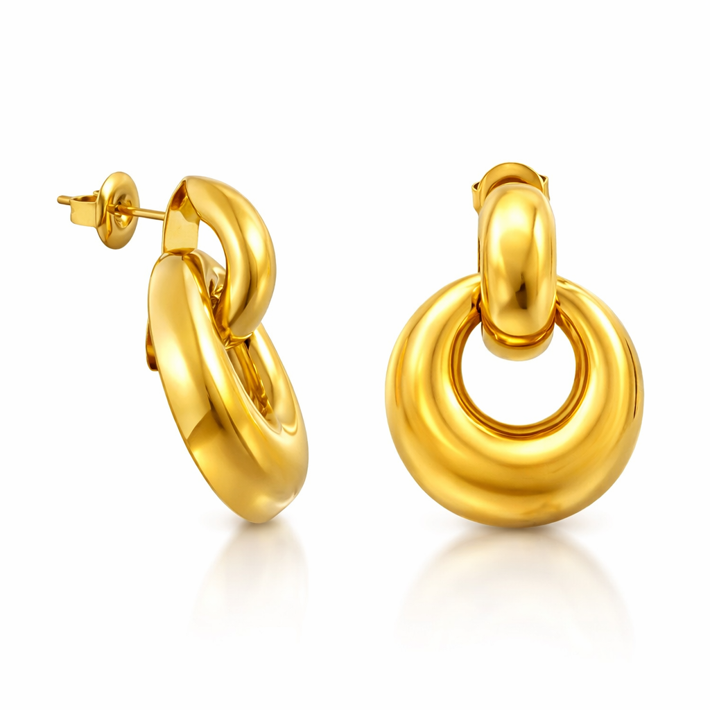 Orecchini double loop