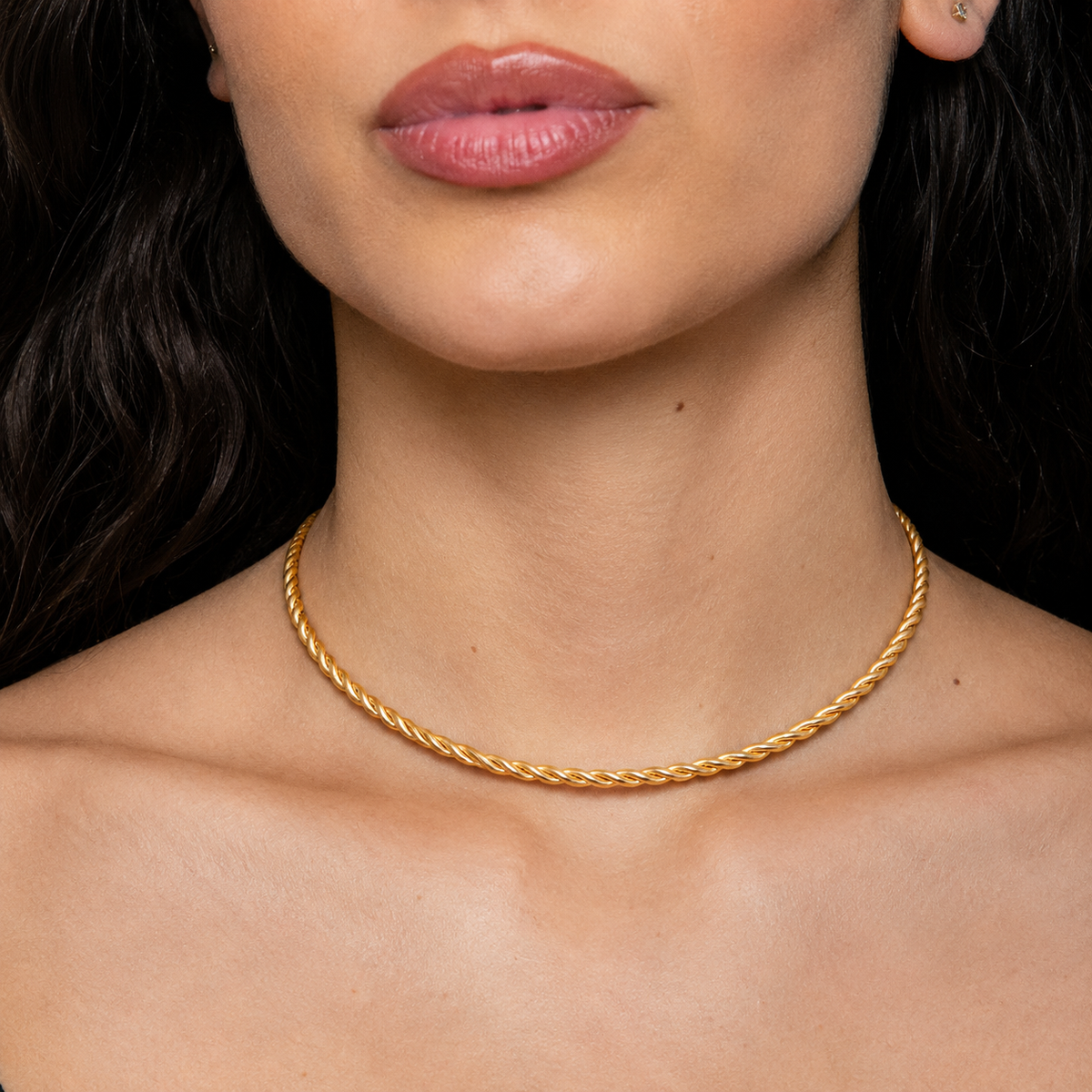 Choker Torcion Casual