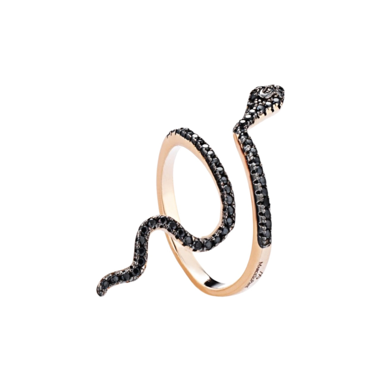 Anello Serpente Nero