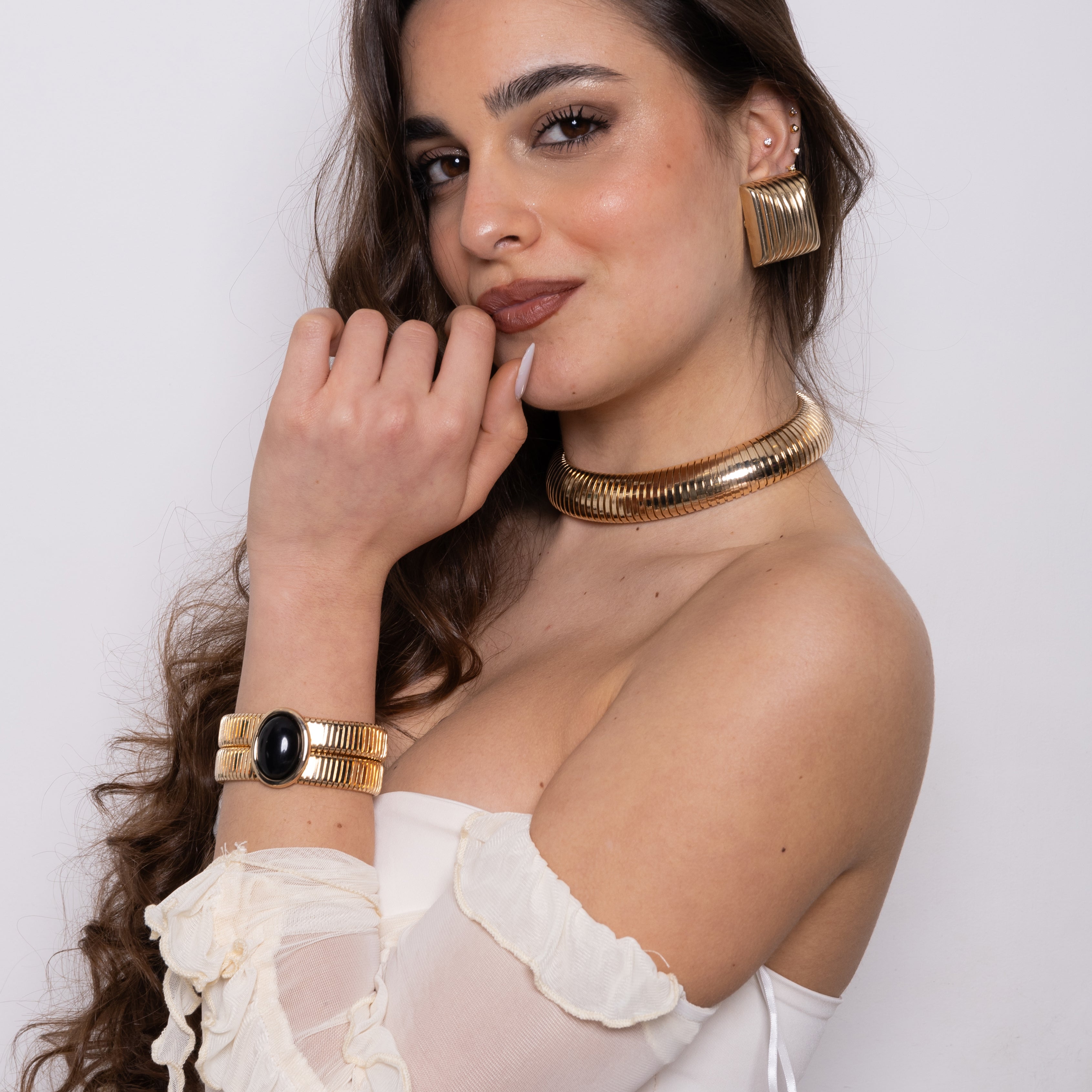 Bracciale double tubo color