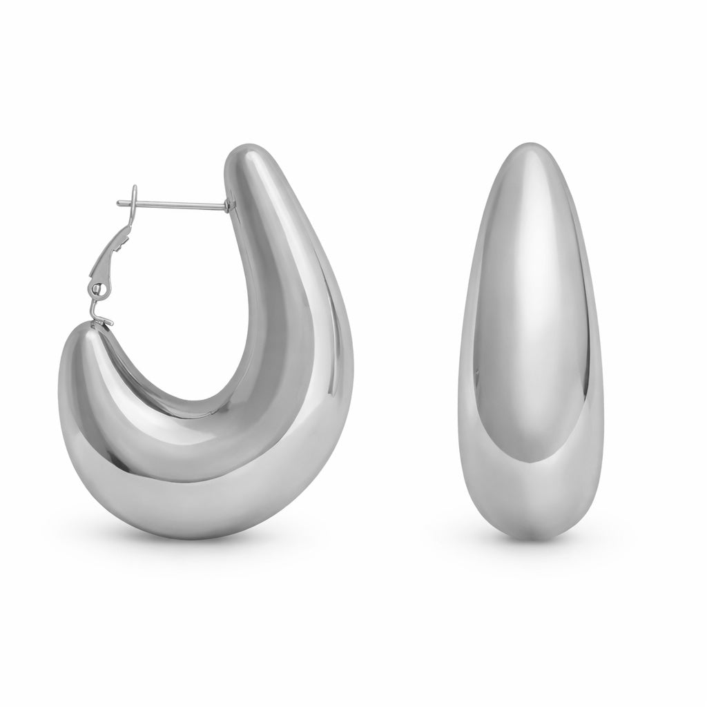 Orecchini Gold Curve