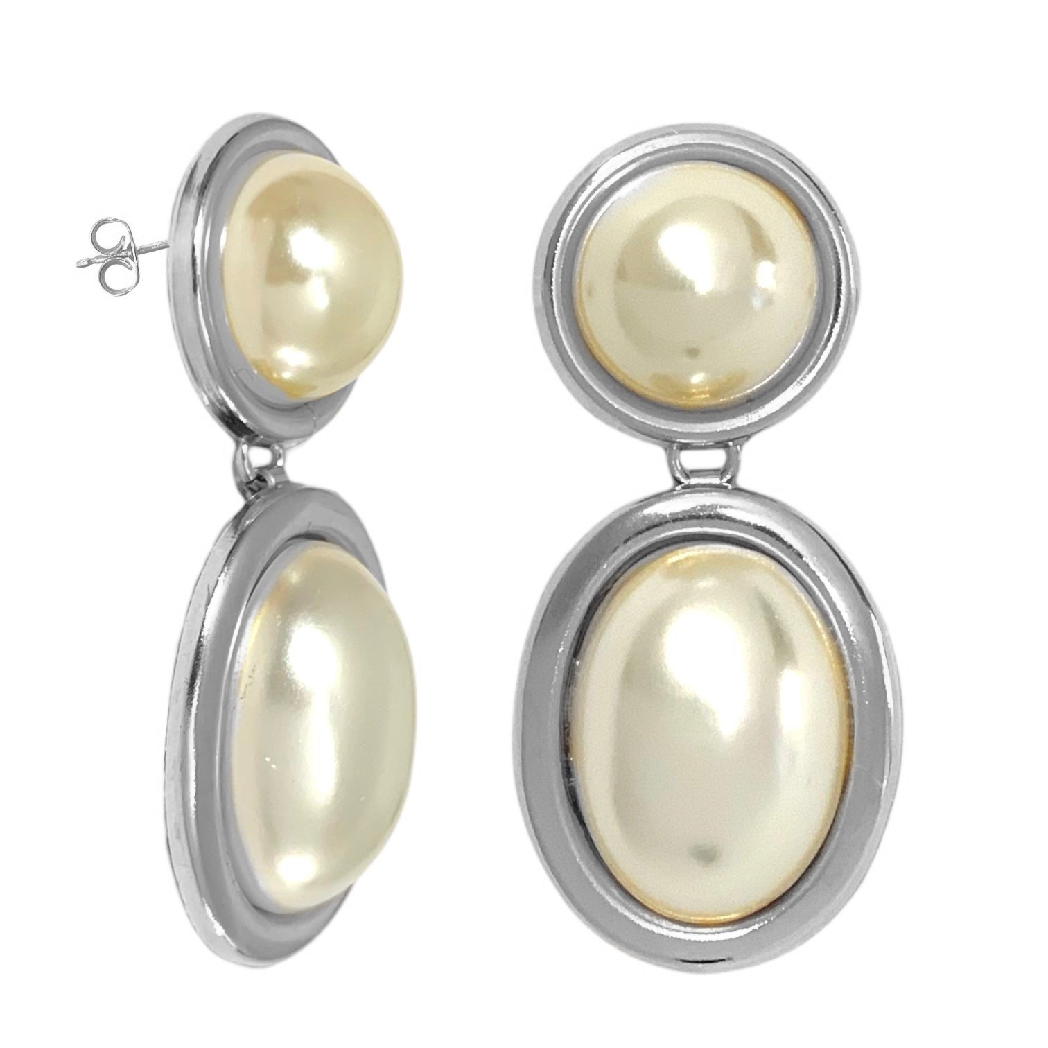 Color pendant earrings