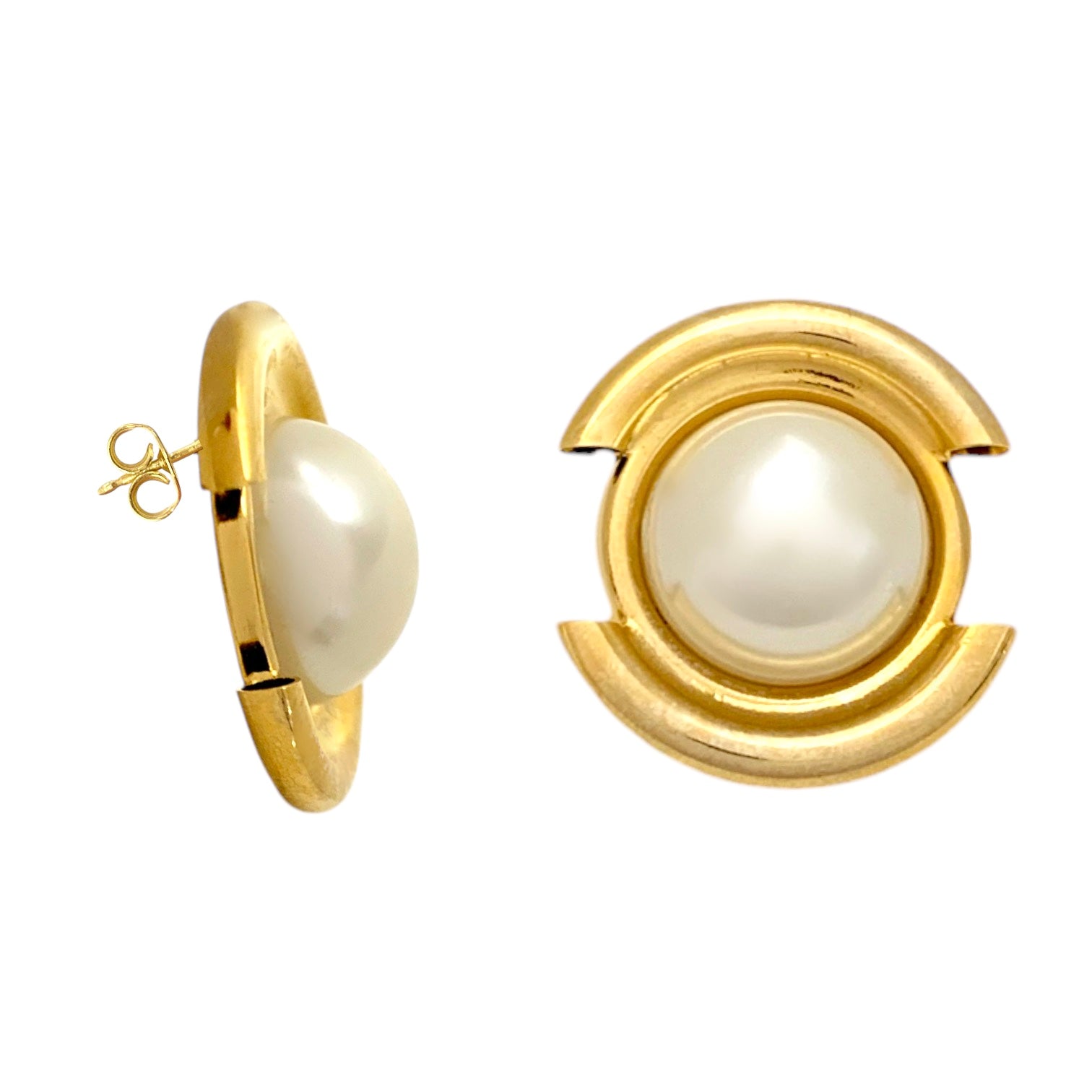 New Circle Color Earrings