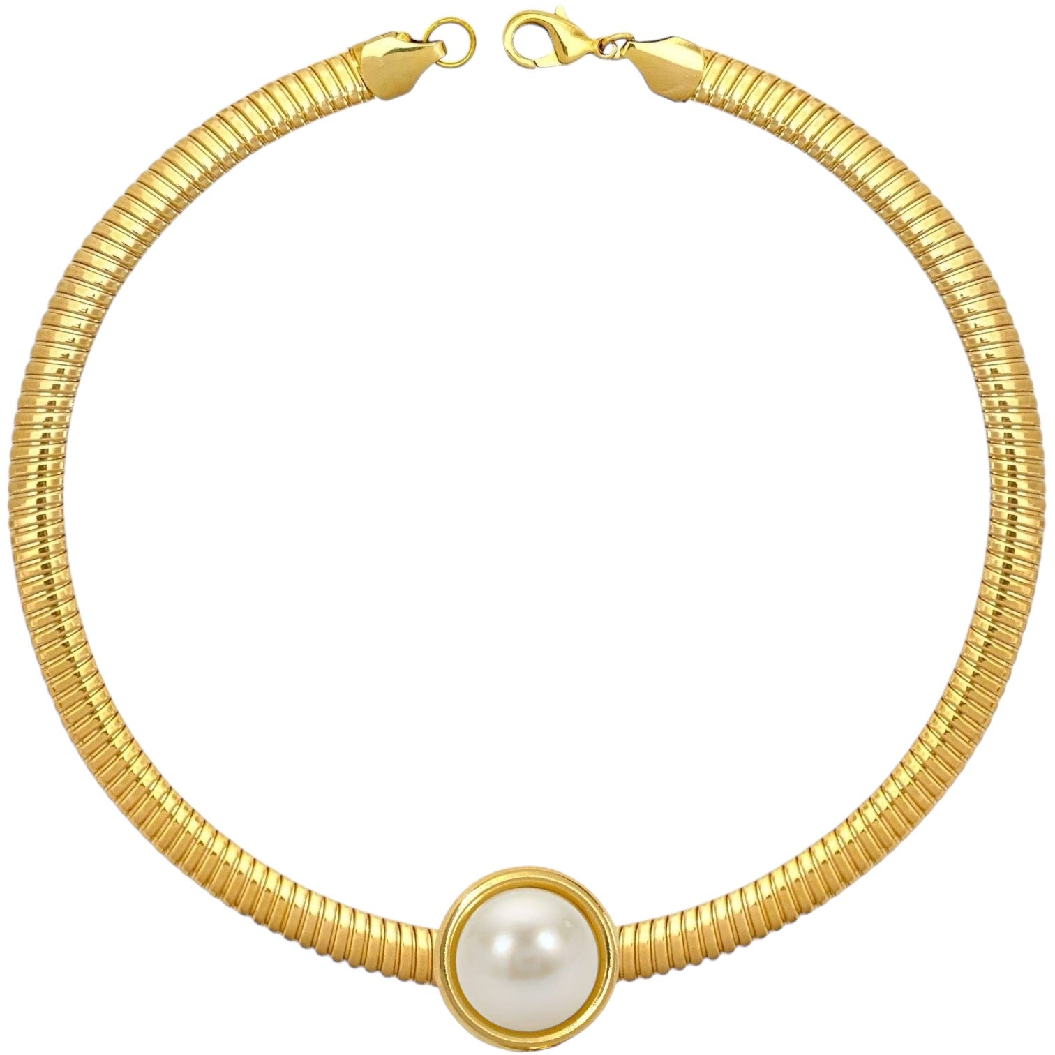 Collana tubo circle color