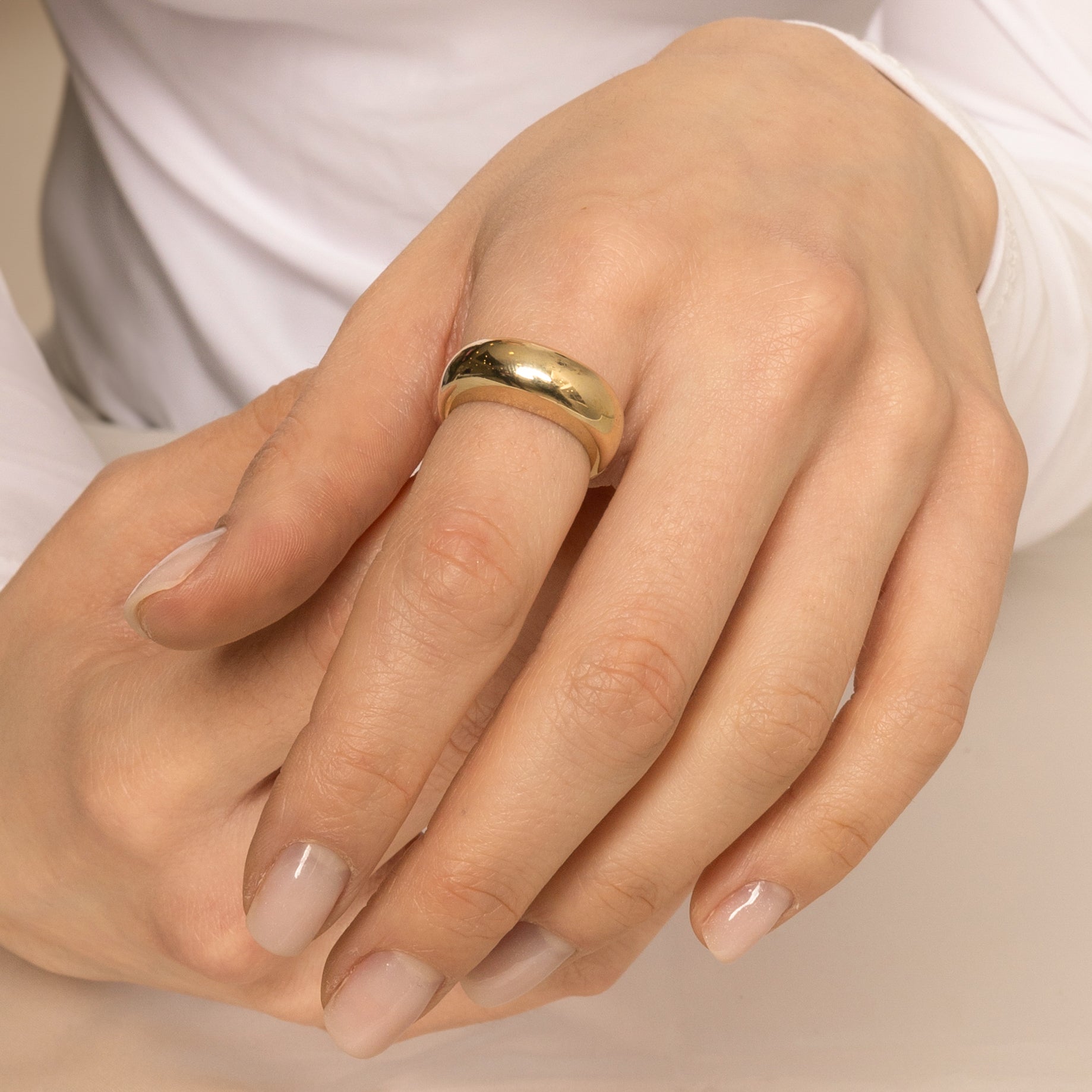 Anello Crescent Moon