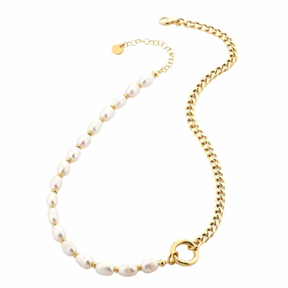 Collana pearl chain