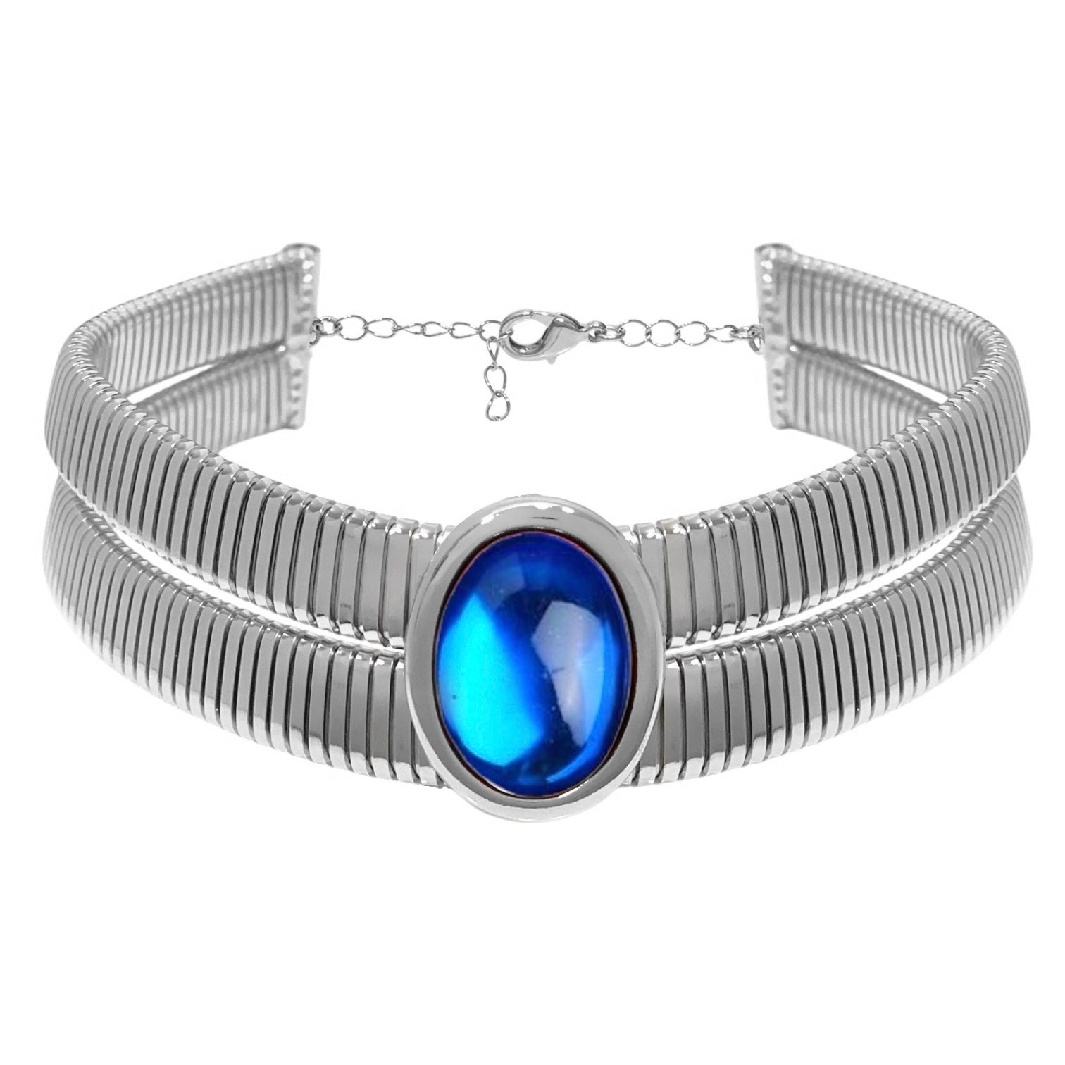 Collana tubo double color