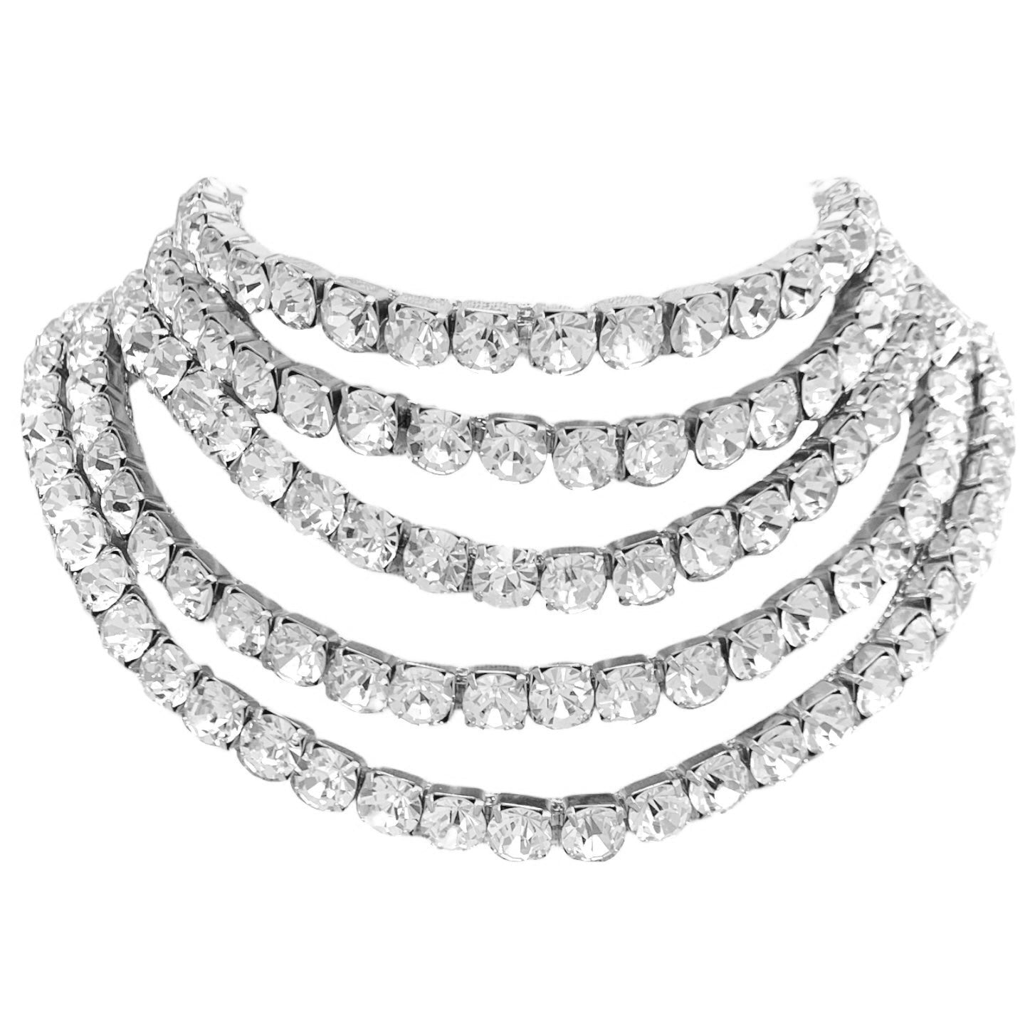 Collana infinity Swarovski