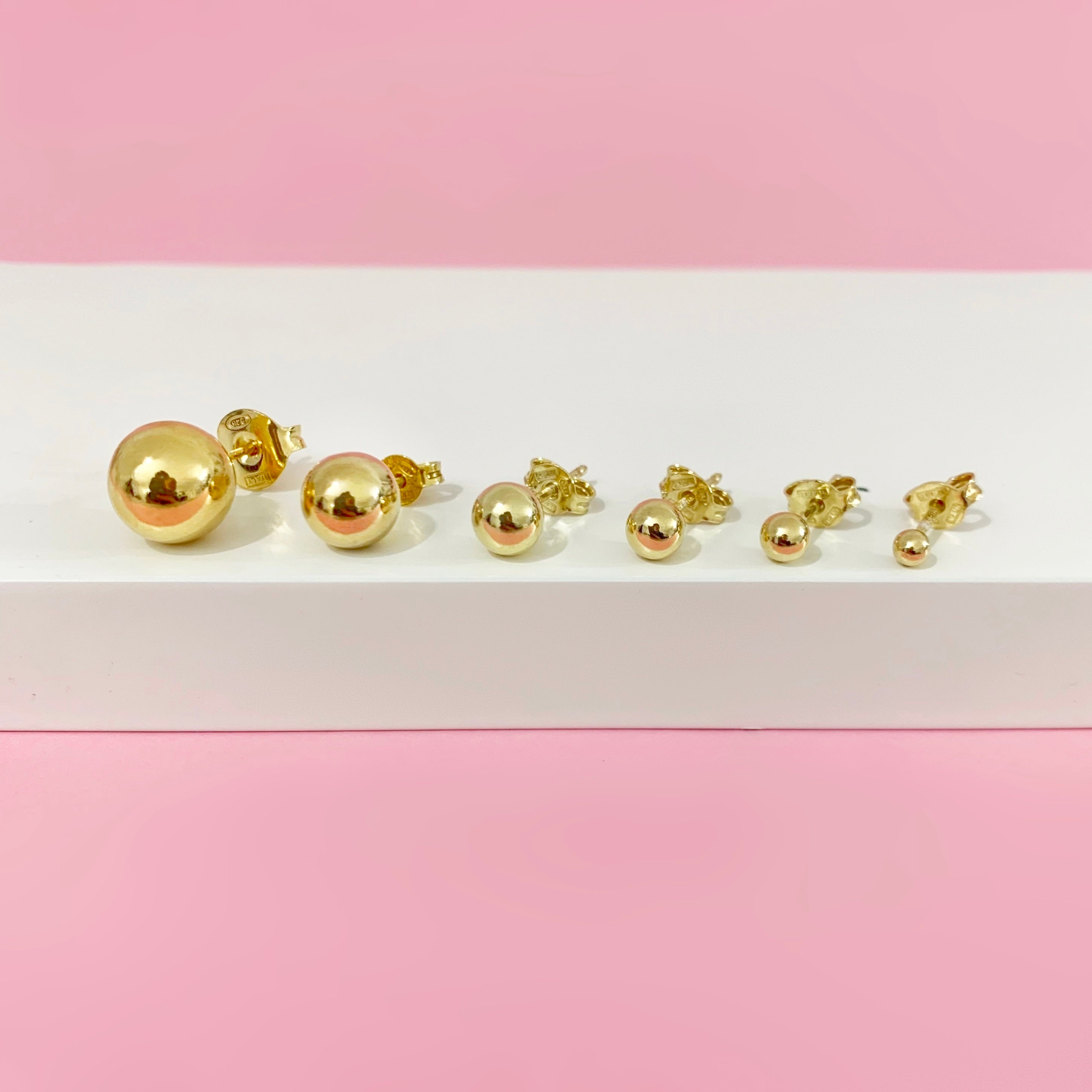 Flora earrings with L lobe