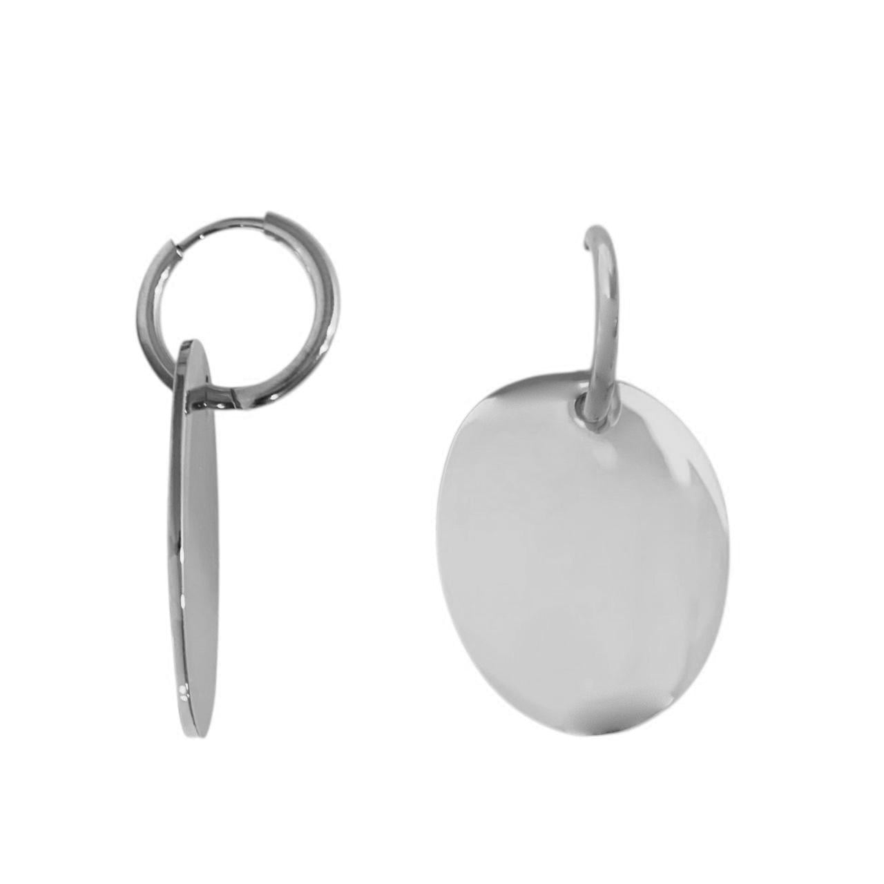 Orecchini oval shine