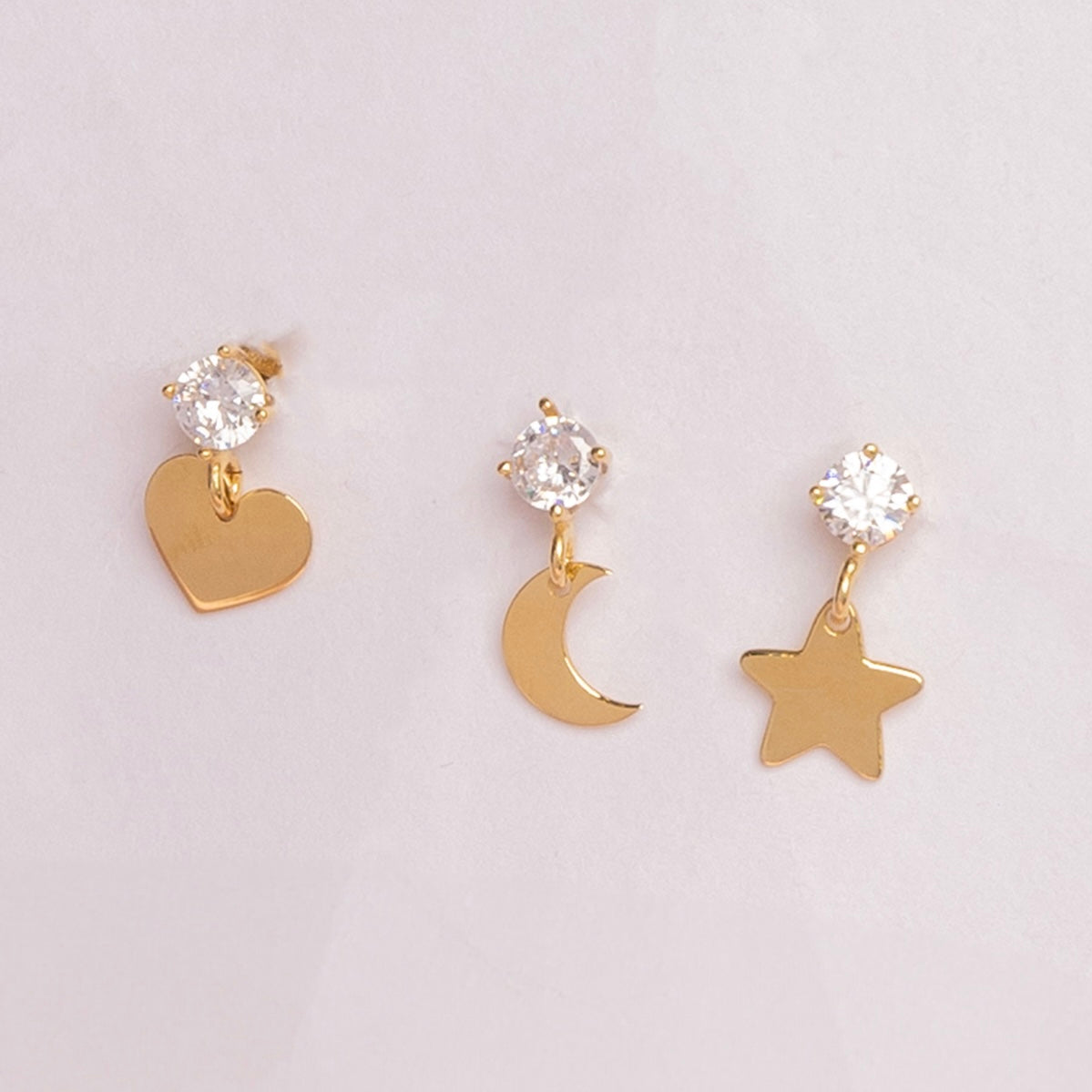 Light elements earrings