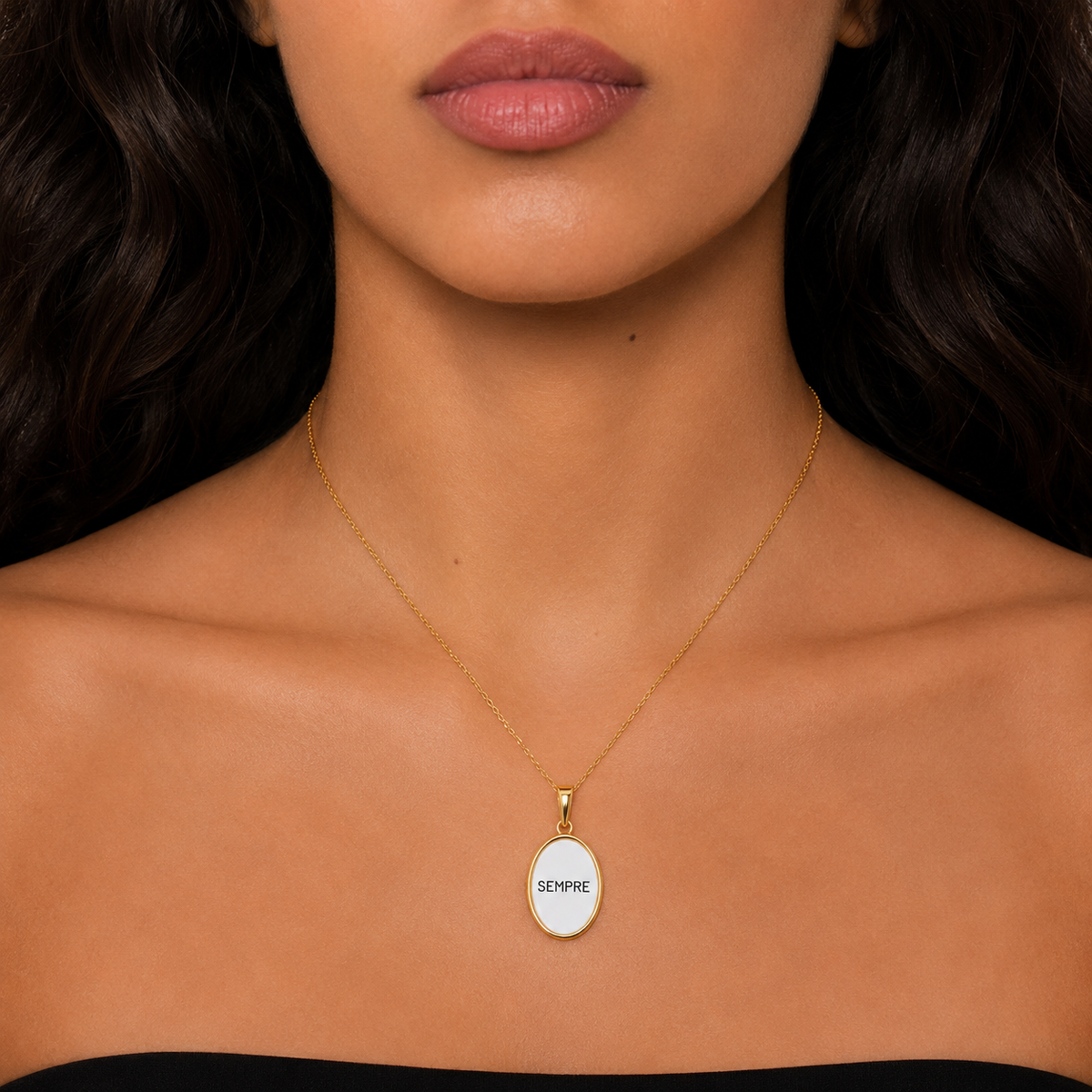 Mini Charms Oval casual
