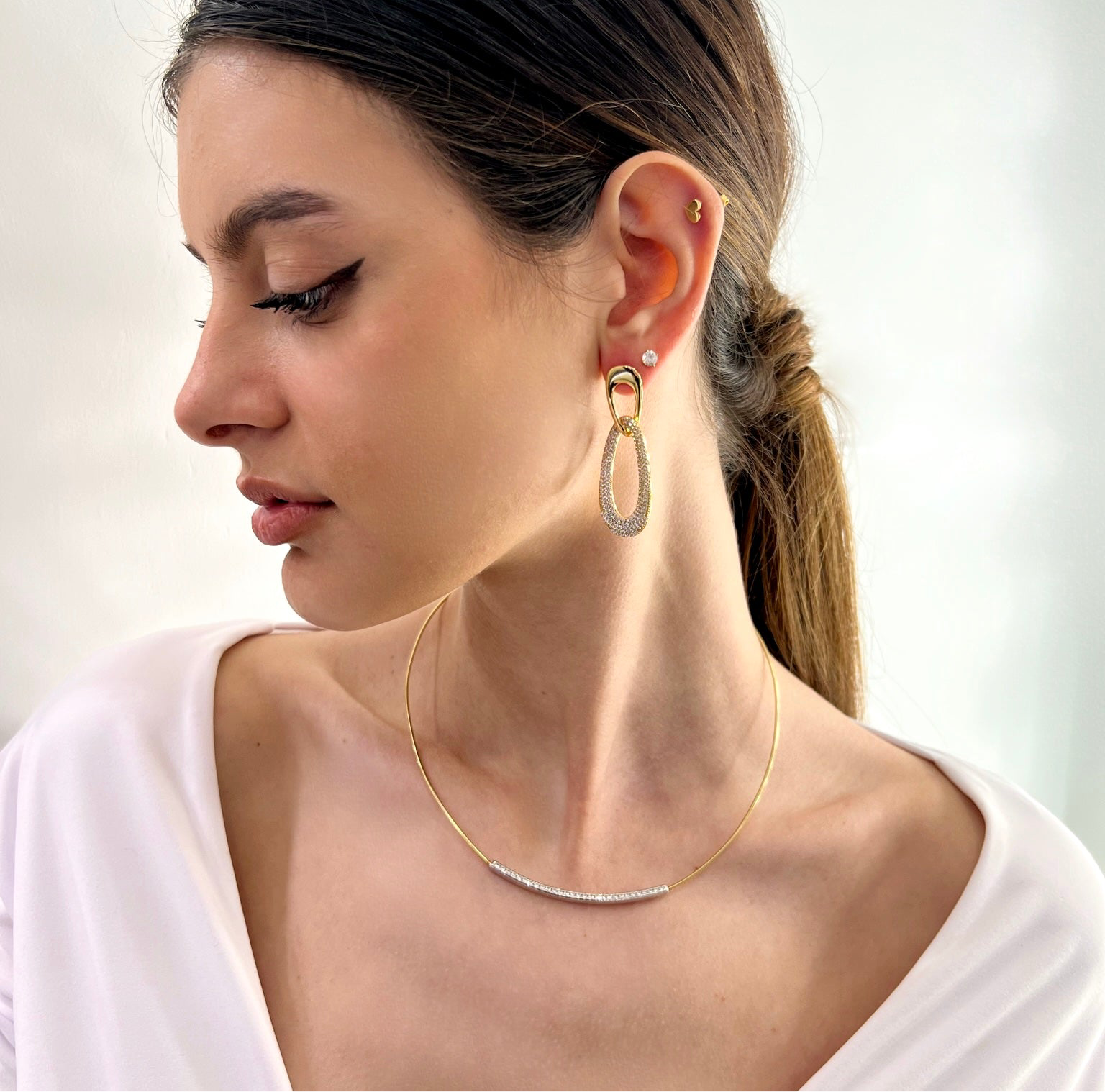 Collana semi rigida Luxury