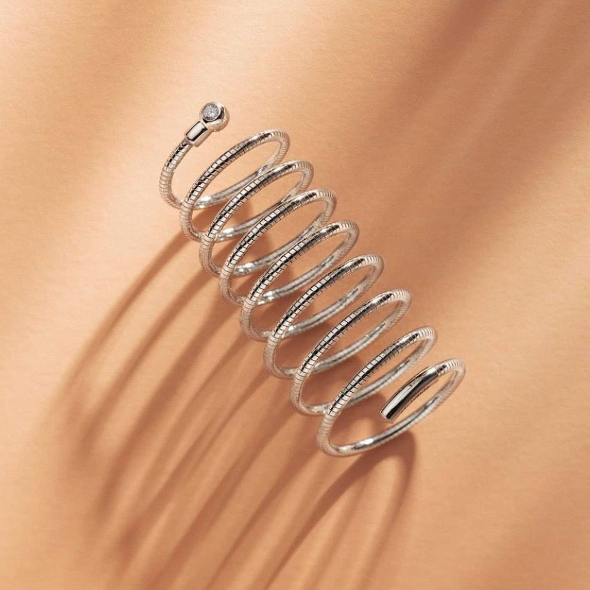 Spring Spiral Ring