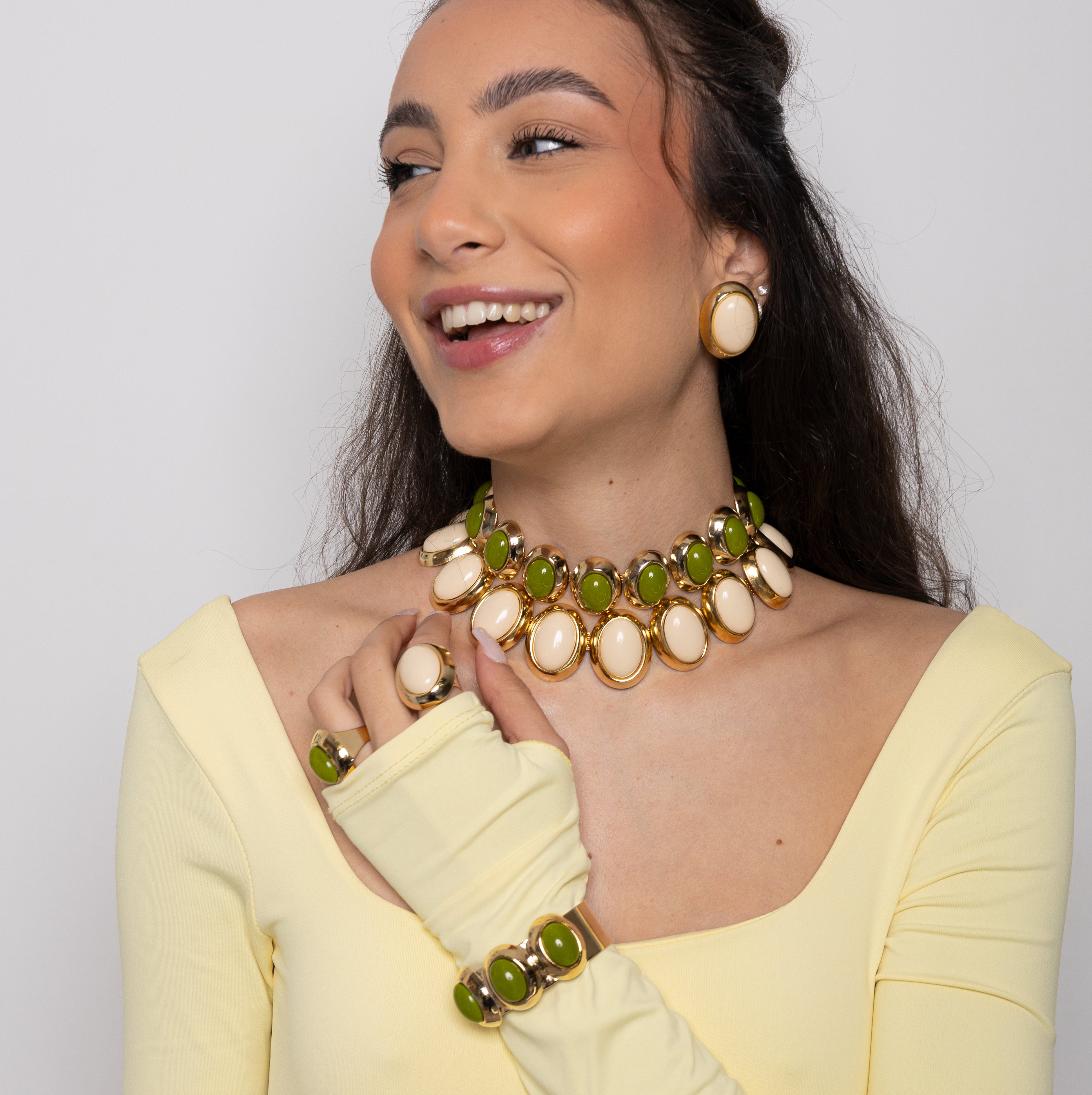 Collana new mini oval color