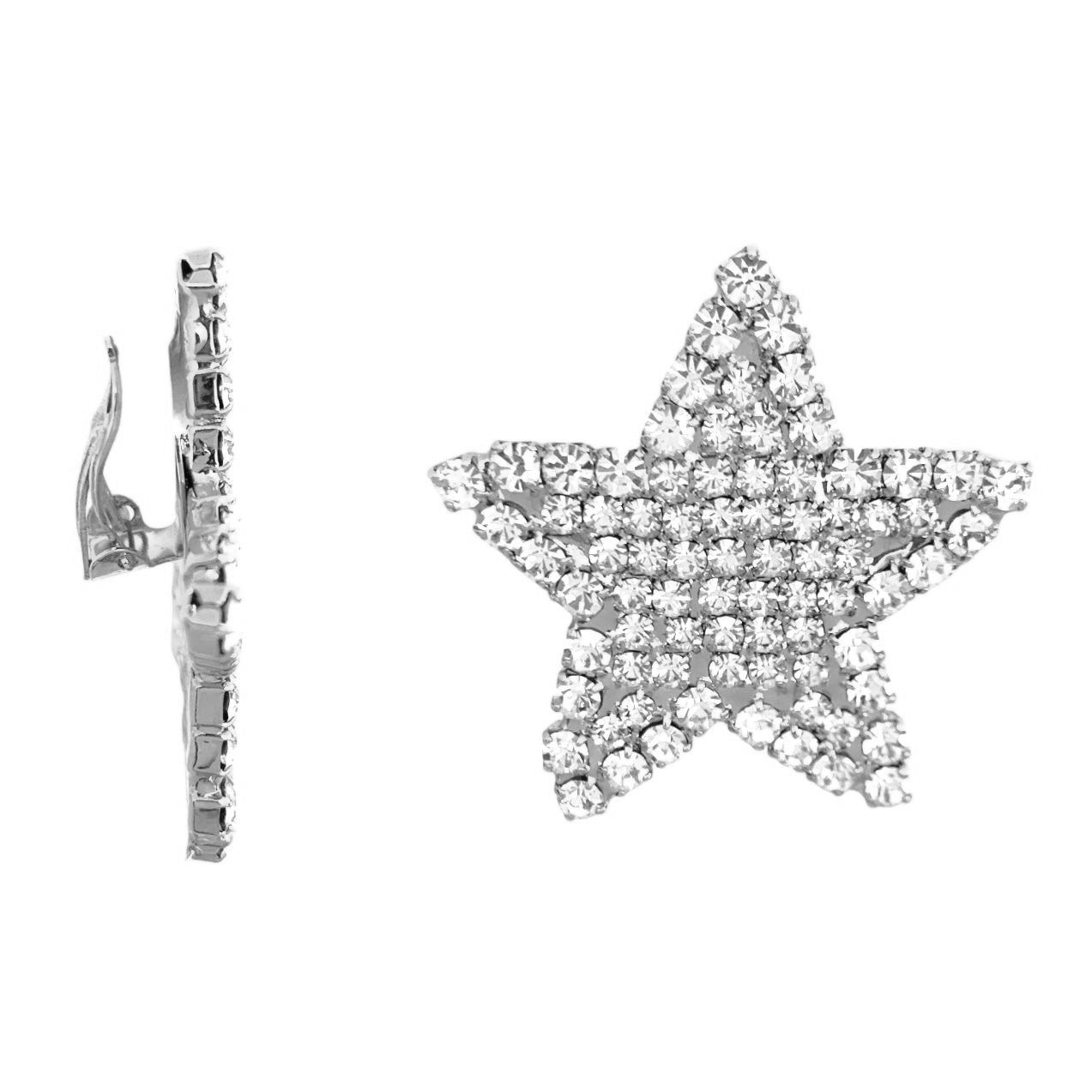 Swarovski star earrings
