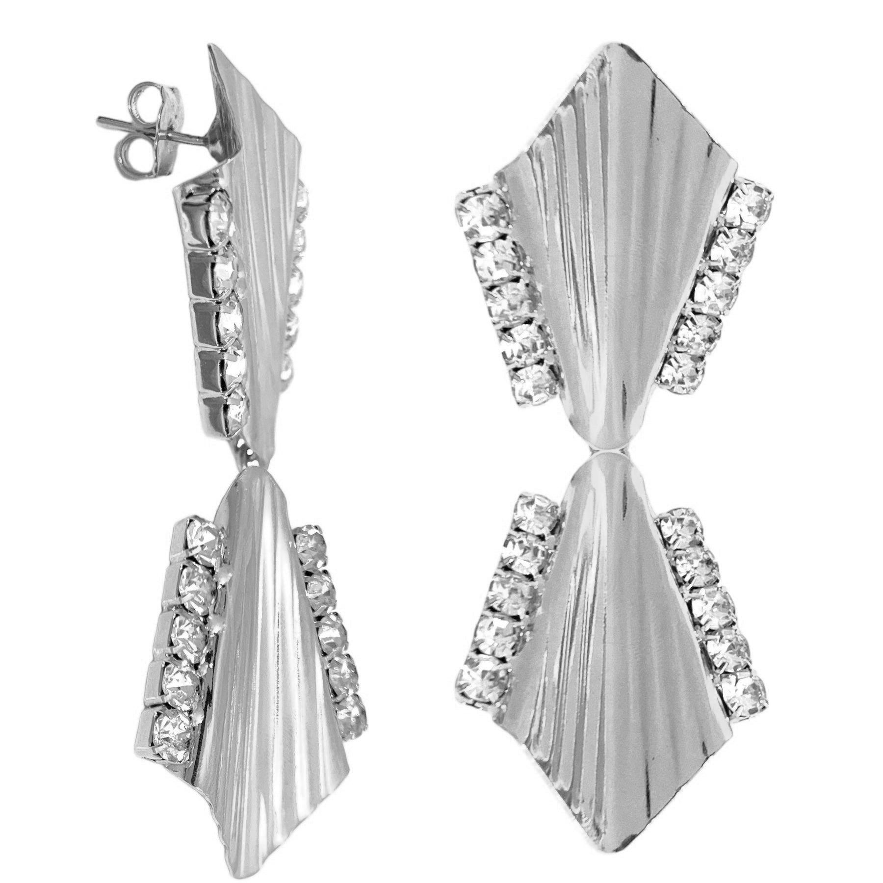 Strong Swarovski earrings