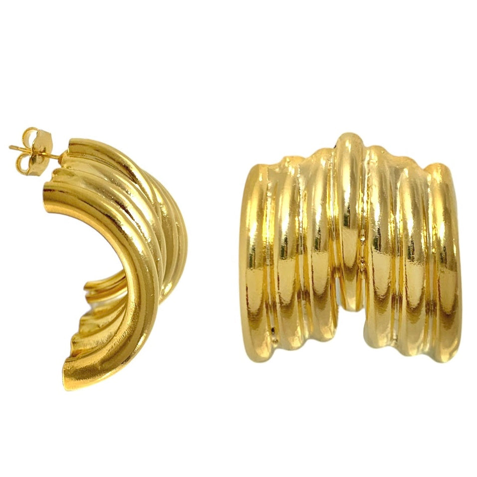 Maxi Snail Easy Earrings