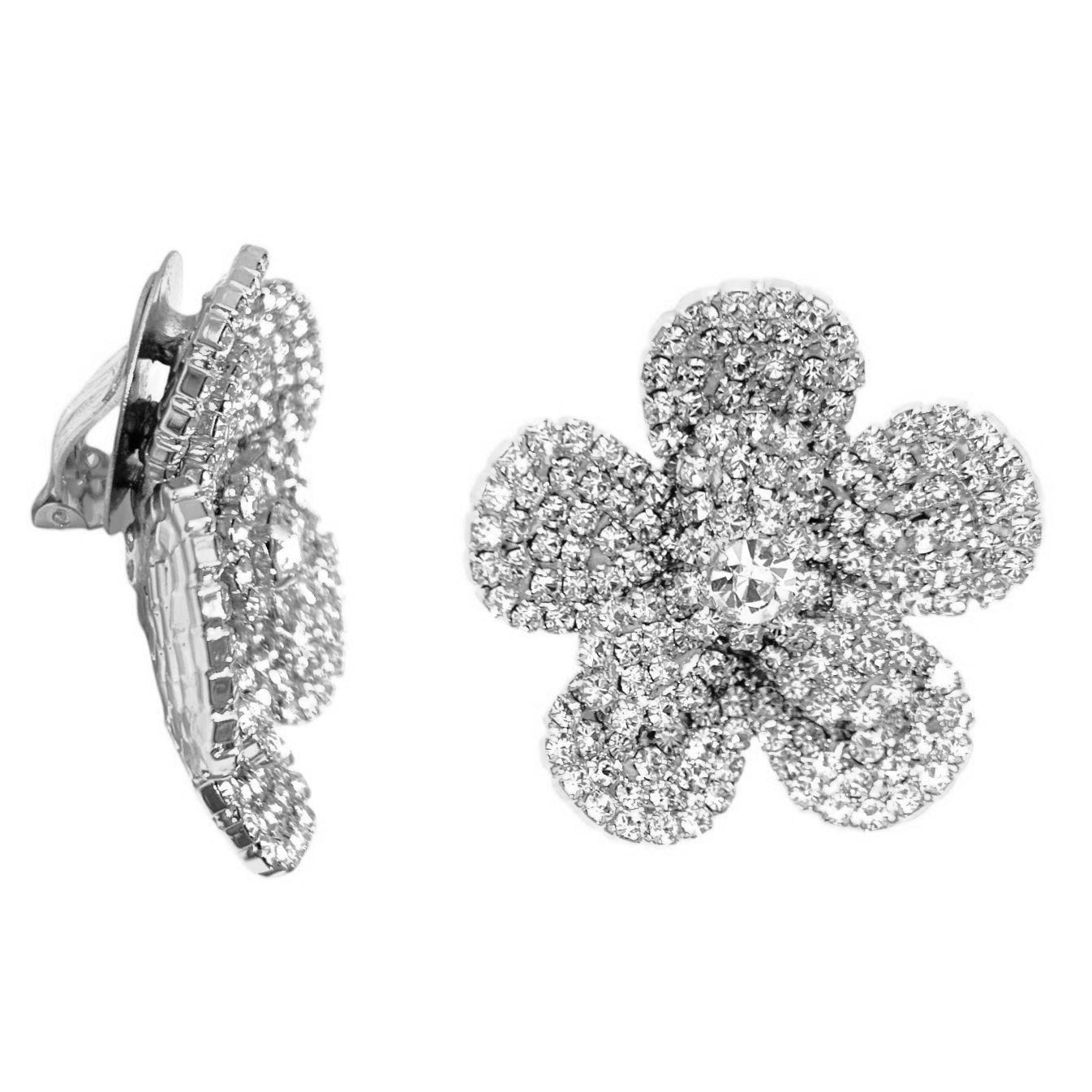 Flowers Brilliant Earrings