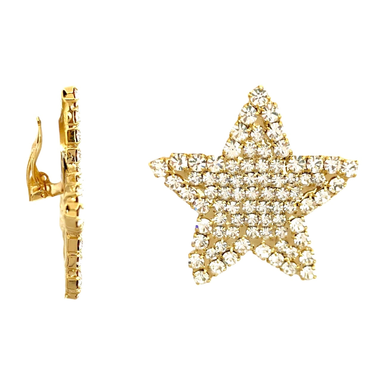 Swarovski star earrings
