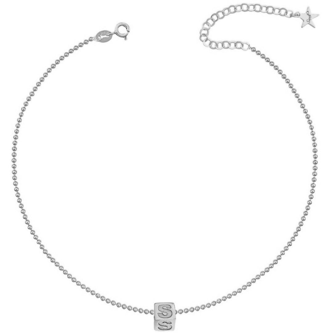 Collana letter cubik