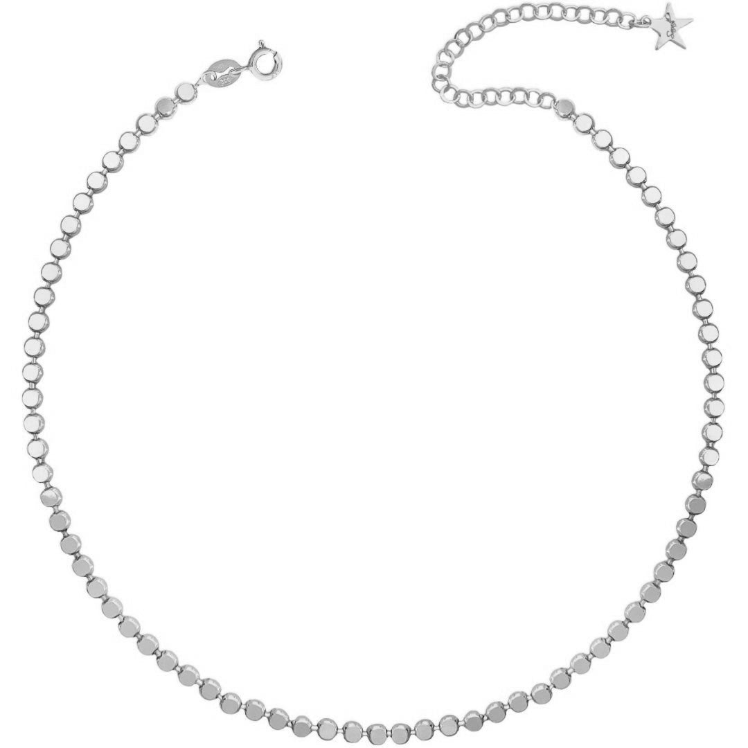 Collana flora piatta