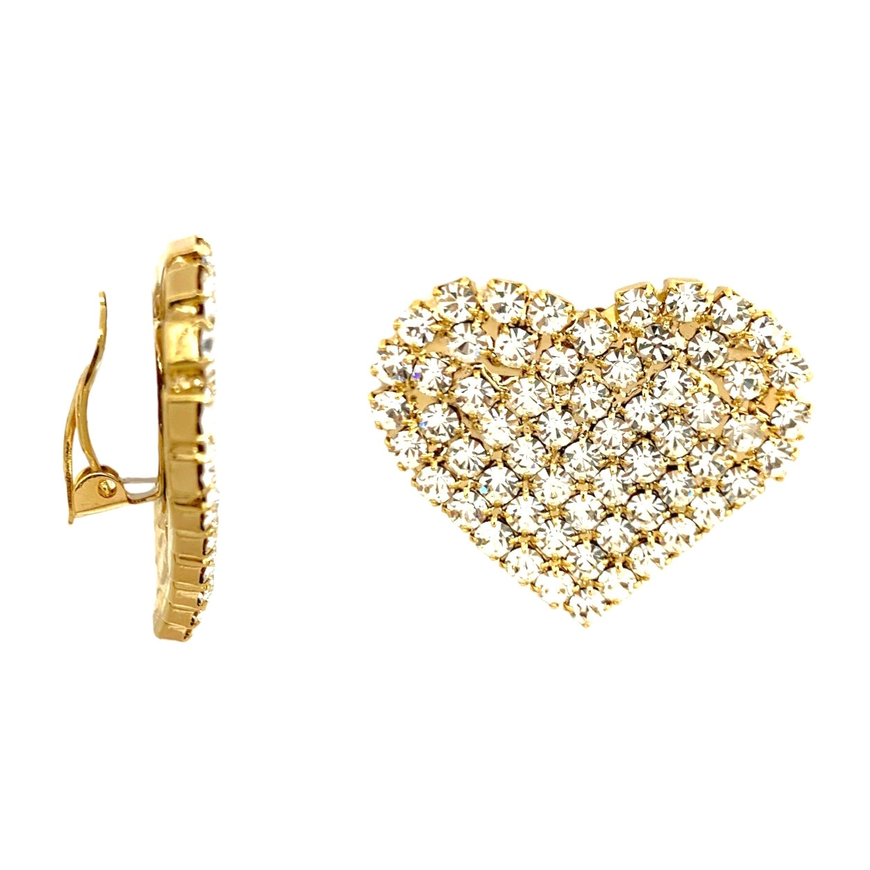 Swarovski Heart Earrings