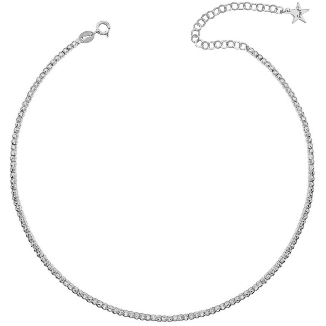 Collana Flora Diamantata