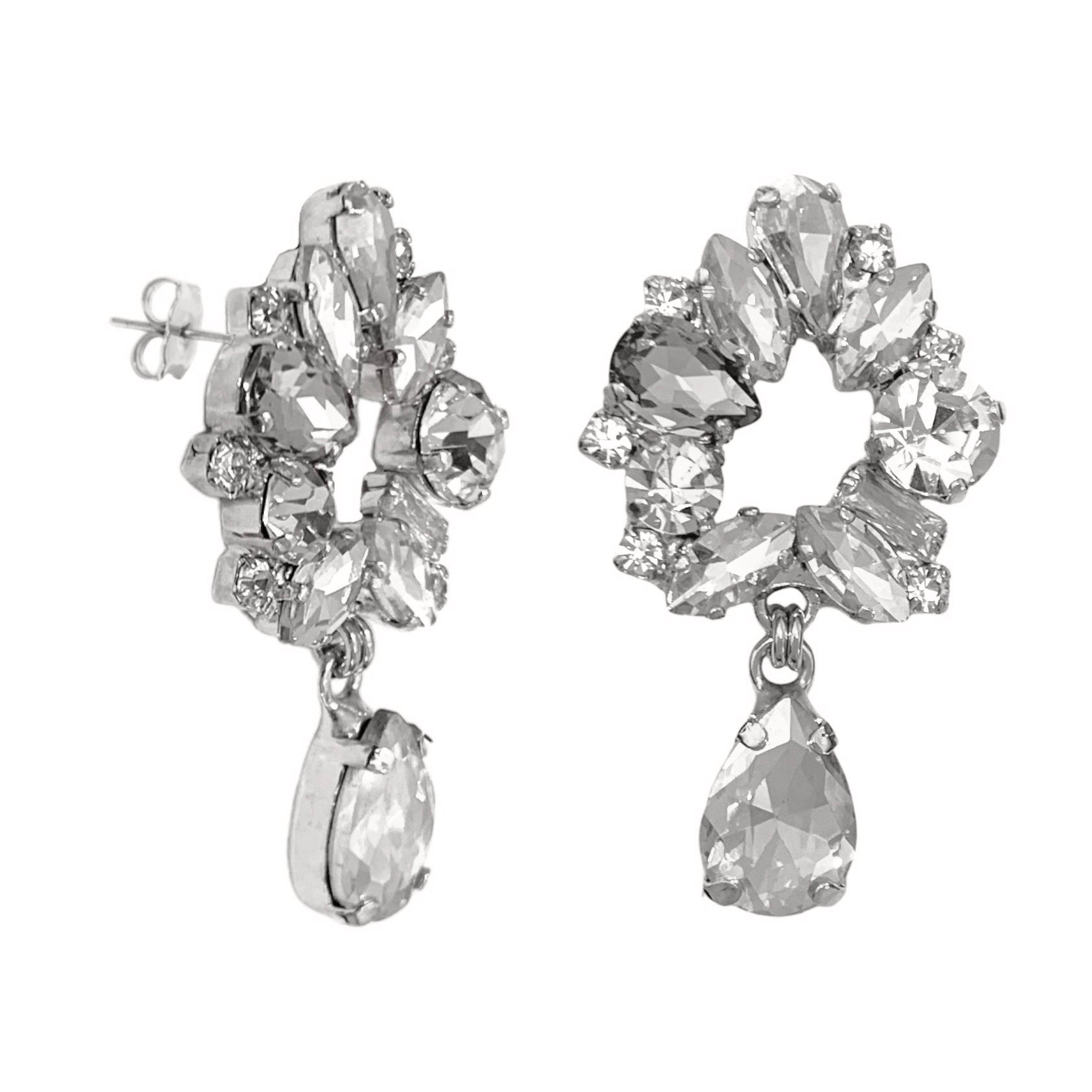 Swarovski pendant earrings