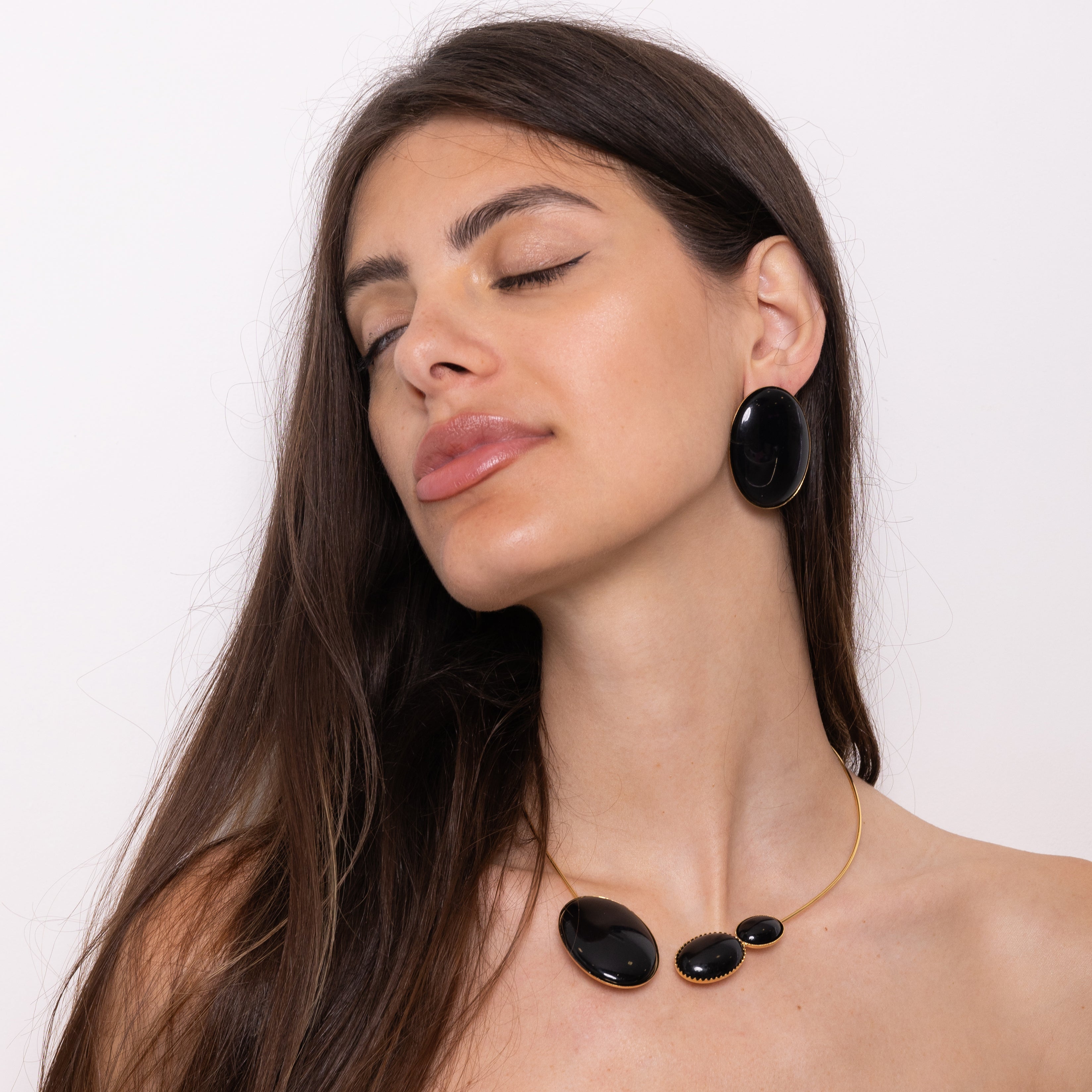 Orecchini big oval color