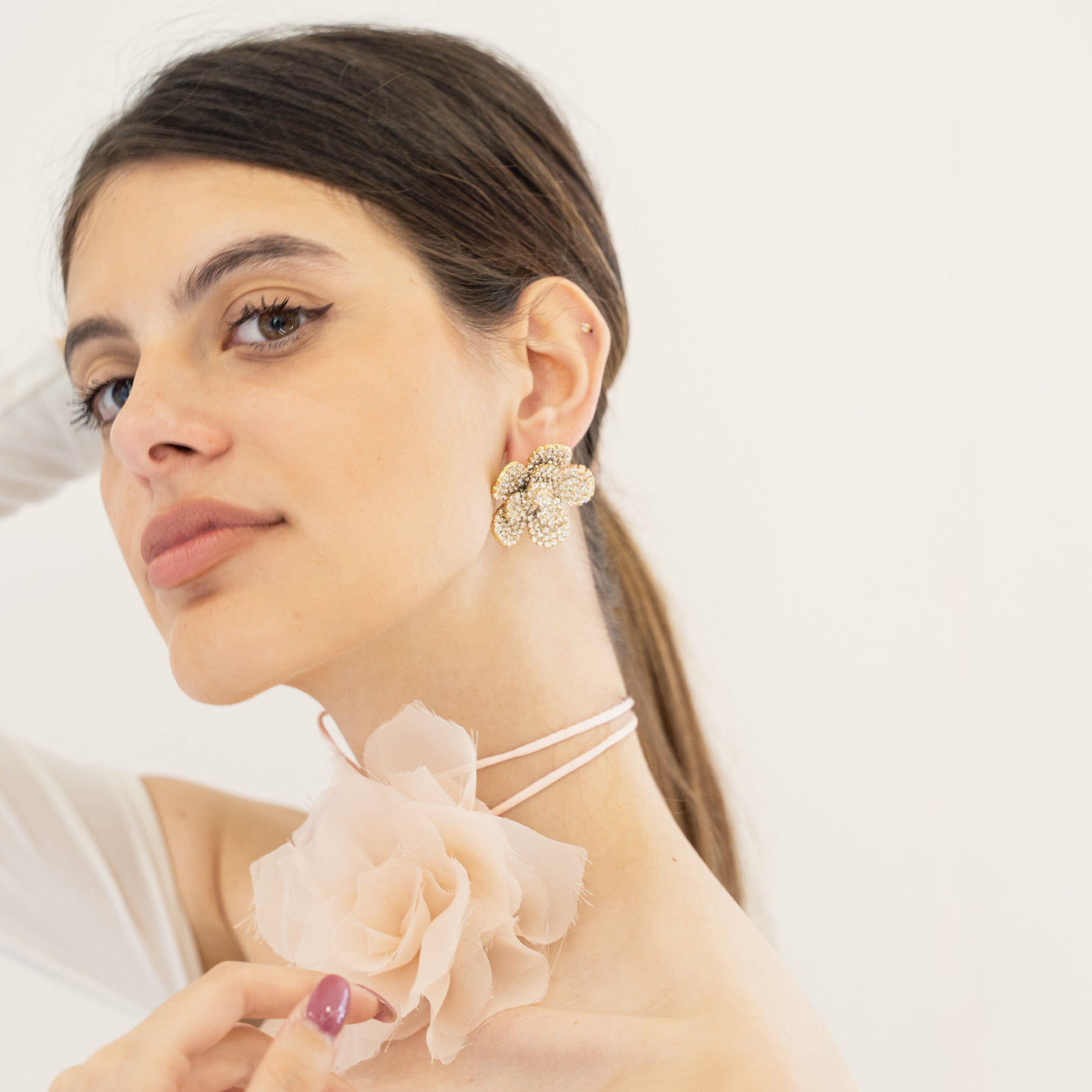 Orecchini Flowers Brilliant