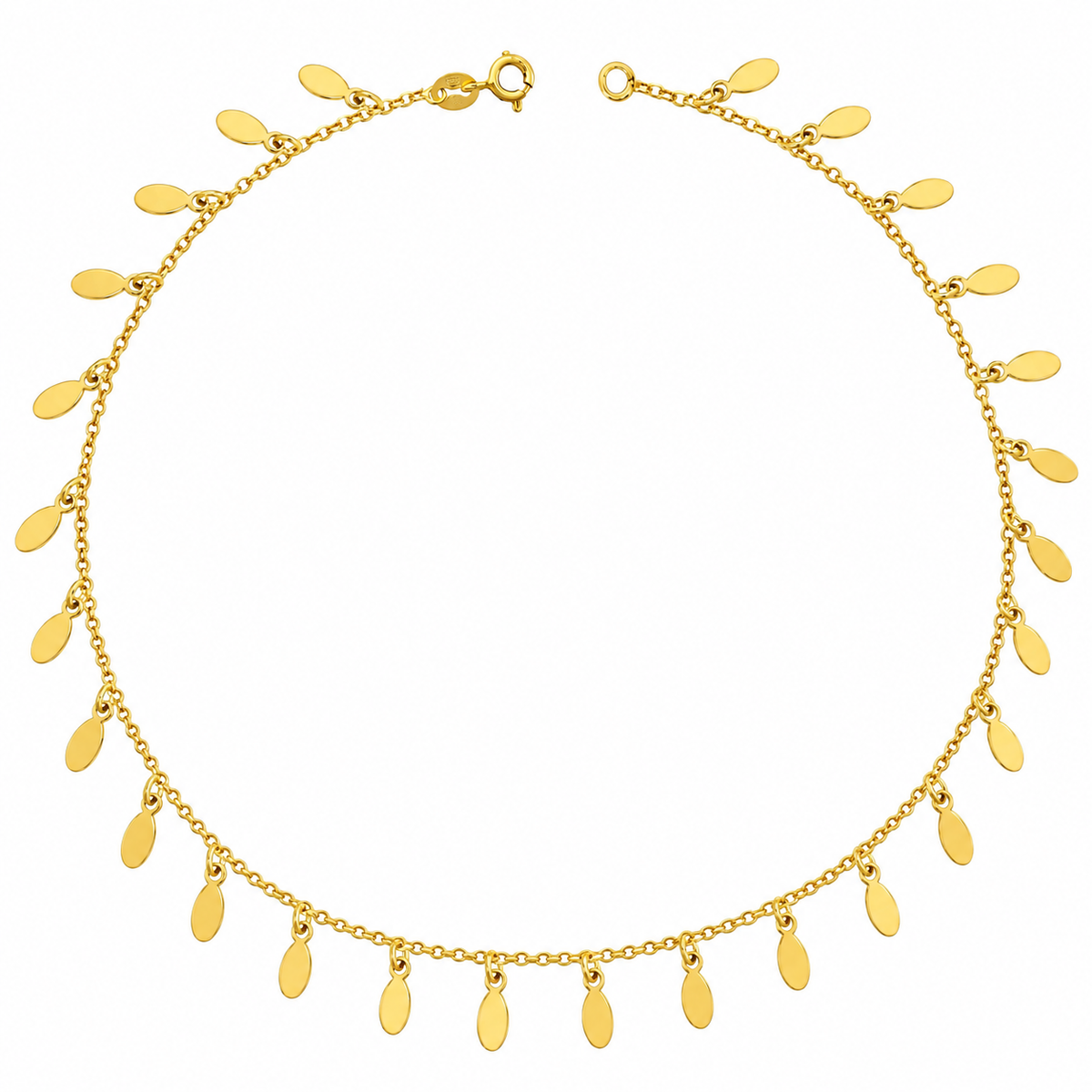 Chain waist hanging grains
