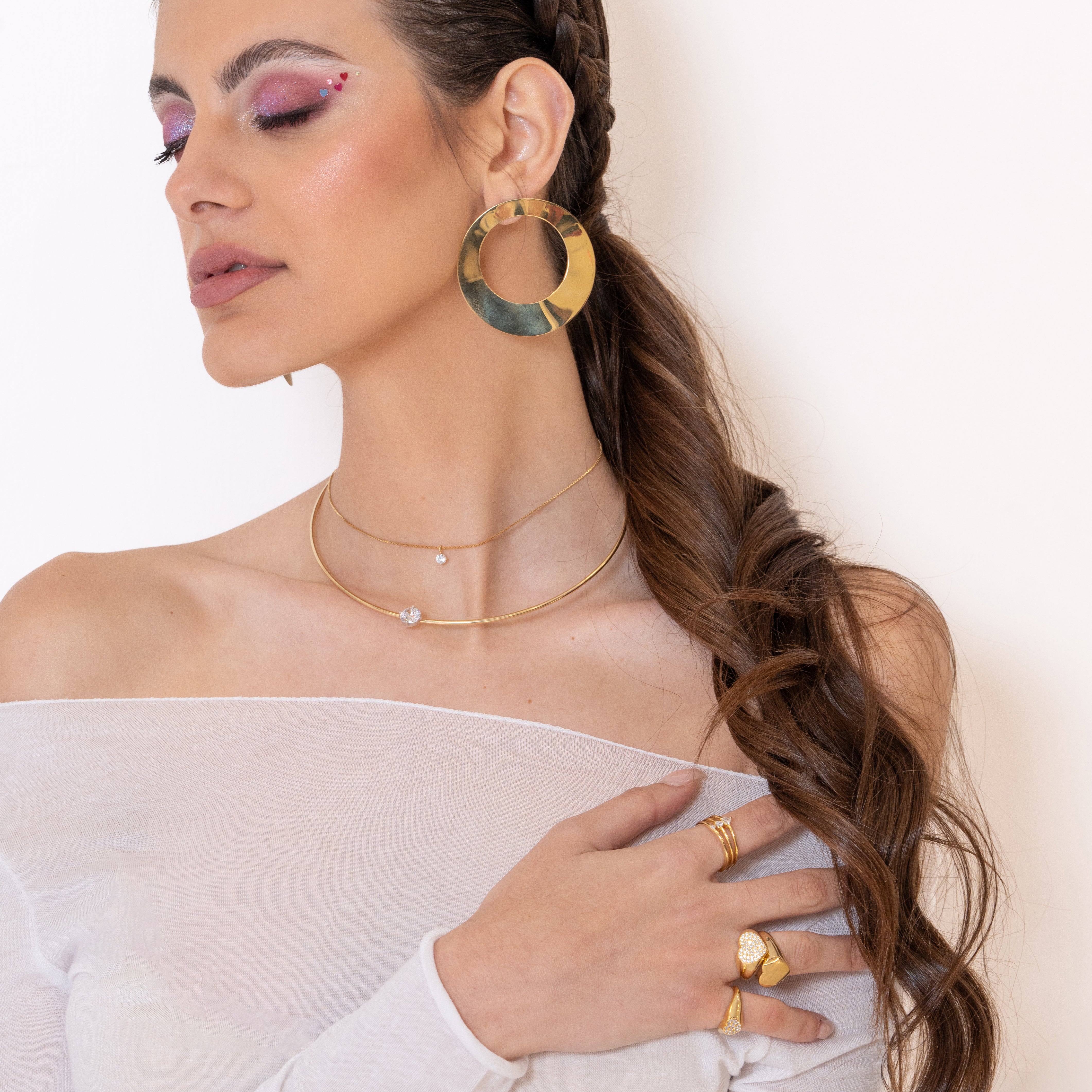 Point of light necklace