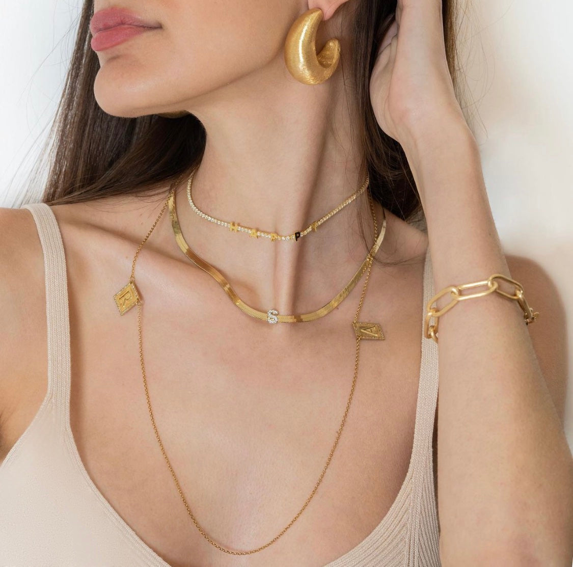 Collana cleopatra letter