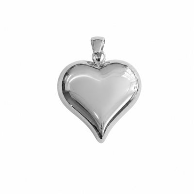 Charm heart casual — Silver