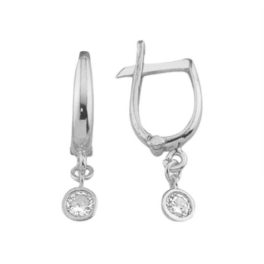 Cerchietti  pendent zircone