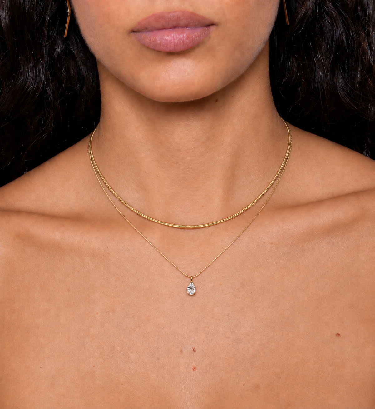 Collana drop casual