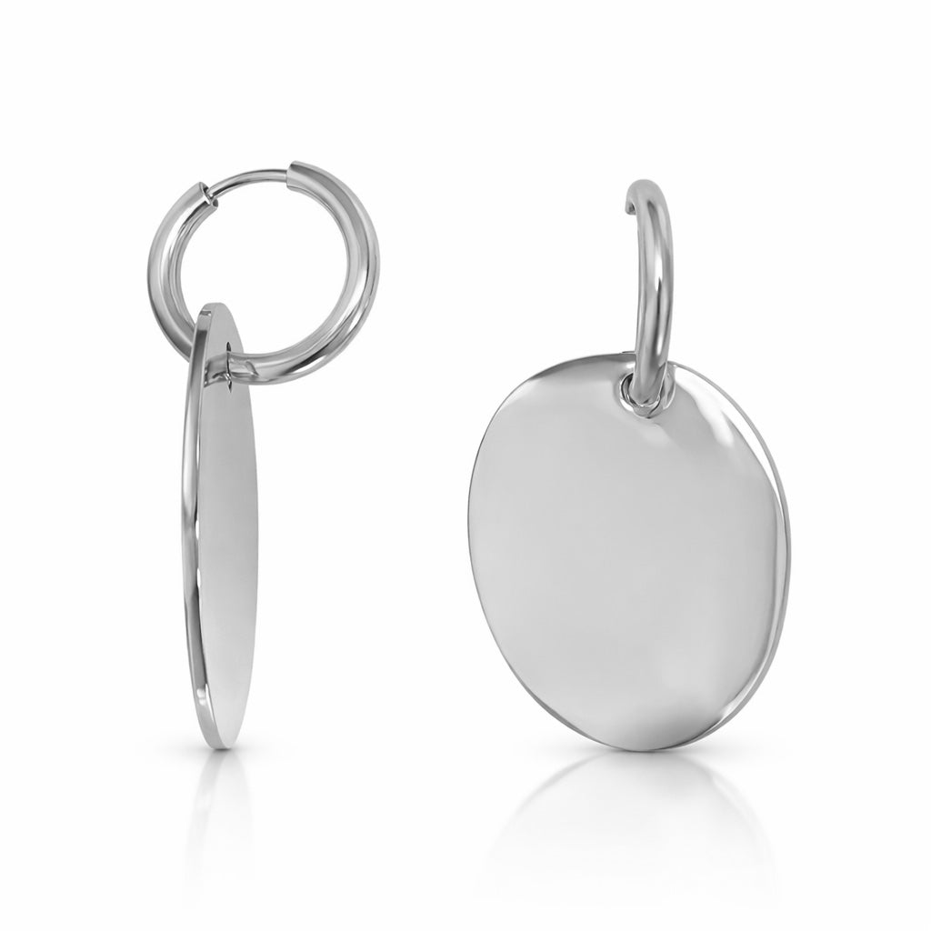 Orecchini oval shine