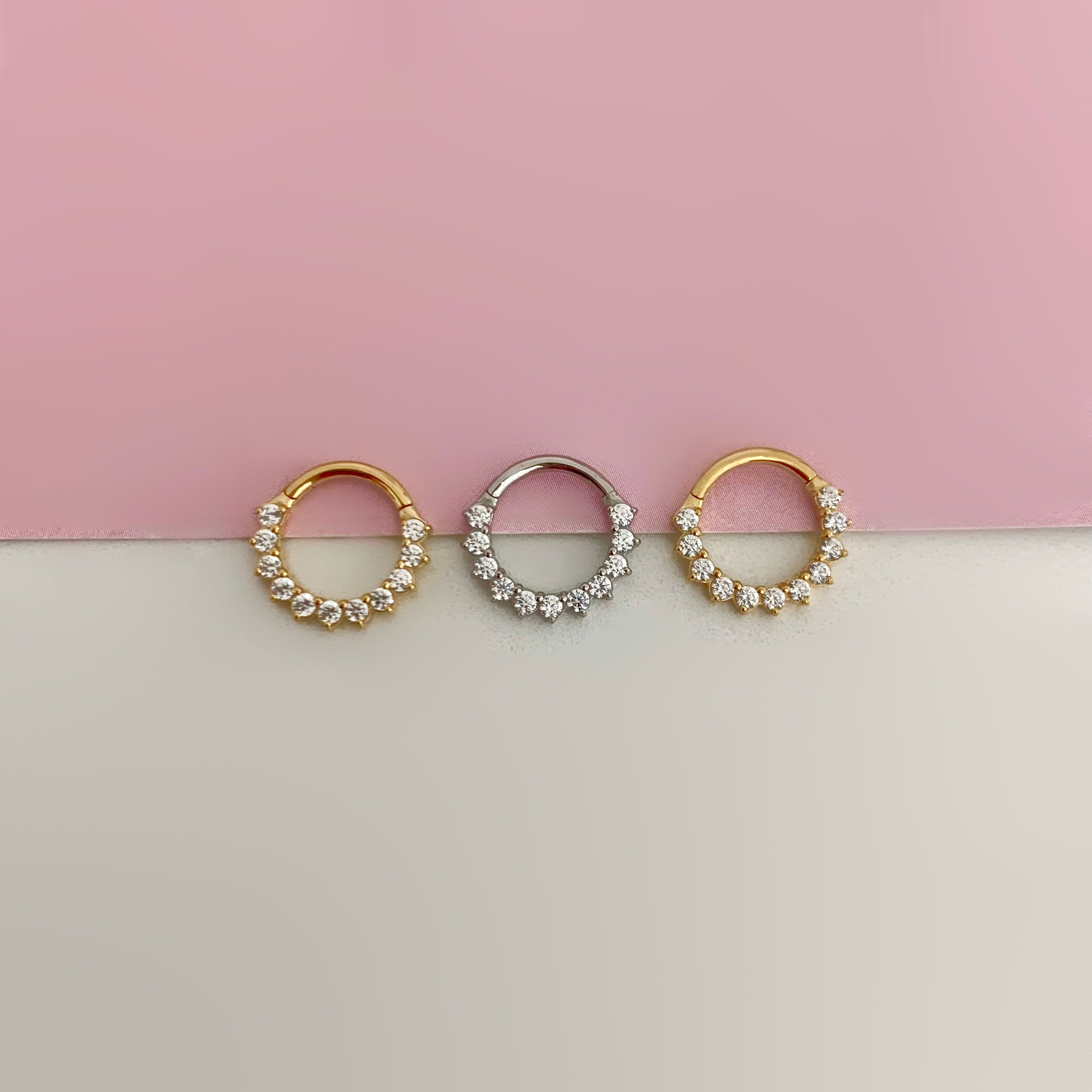 Piercing simply merletto
