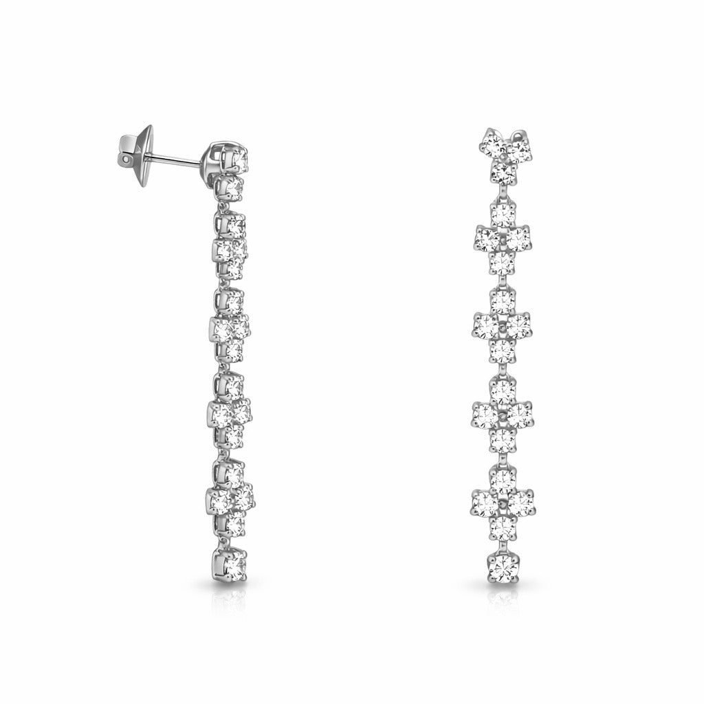 Orecchini pendent Mini flowers