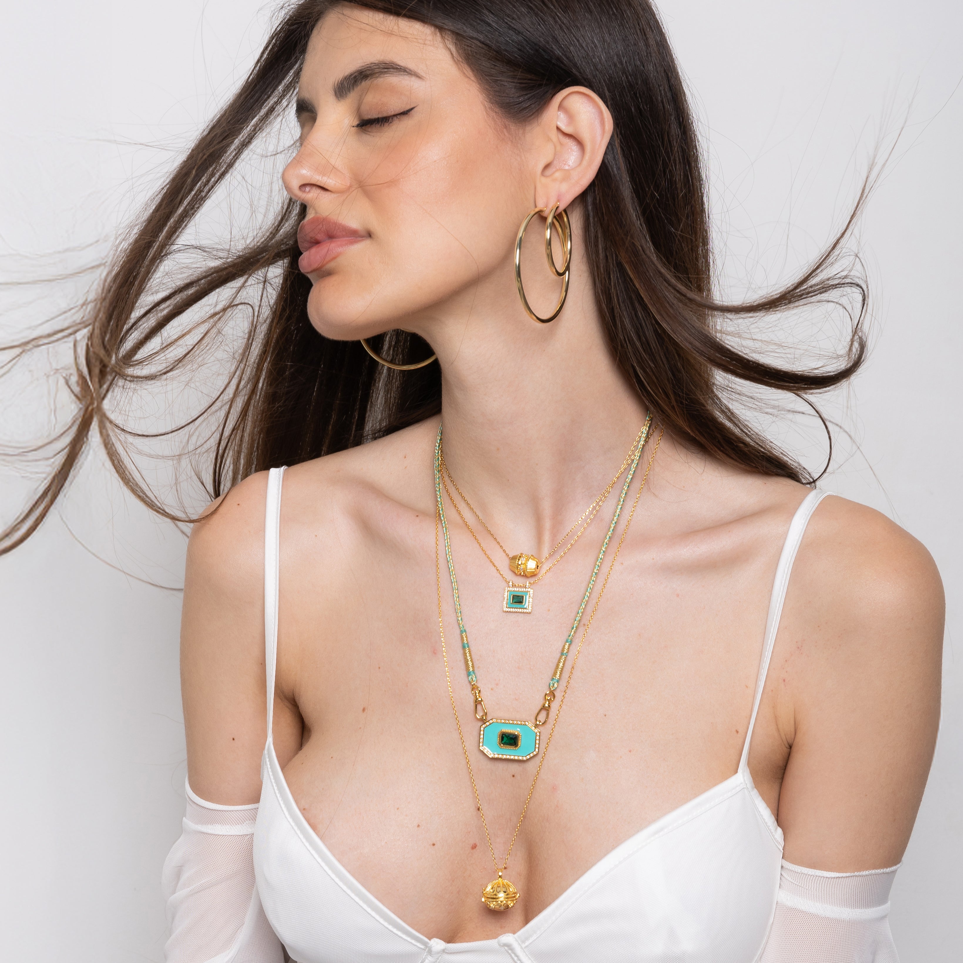 TURQUOISE yucatan necklace