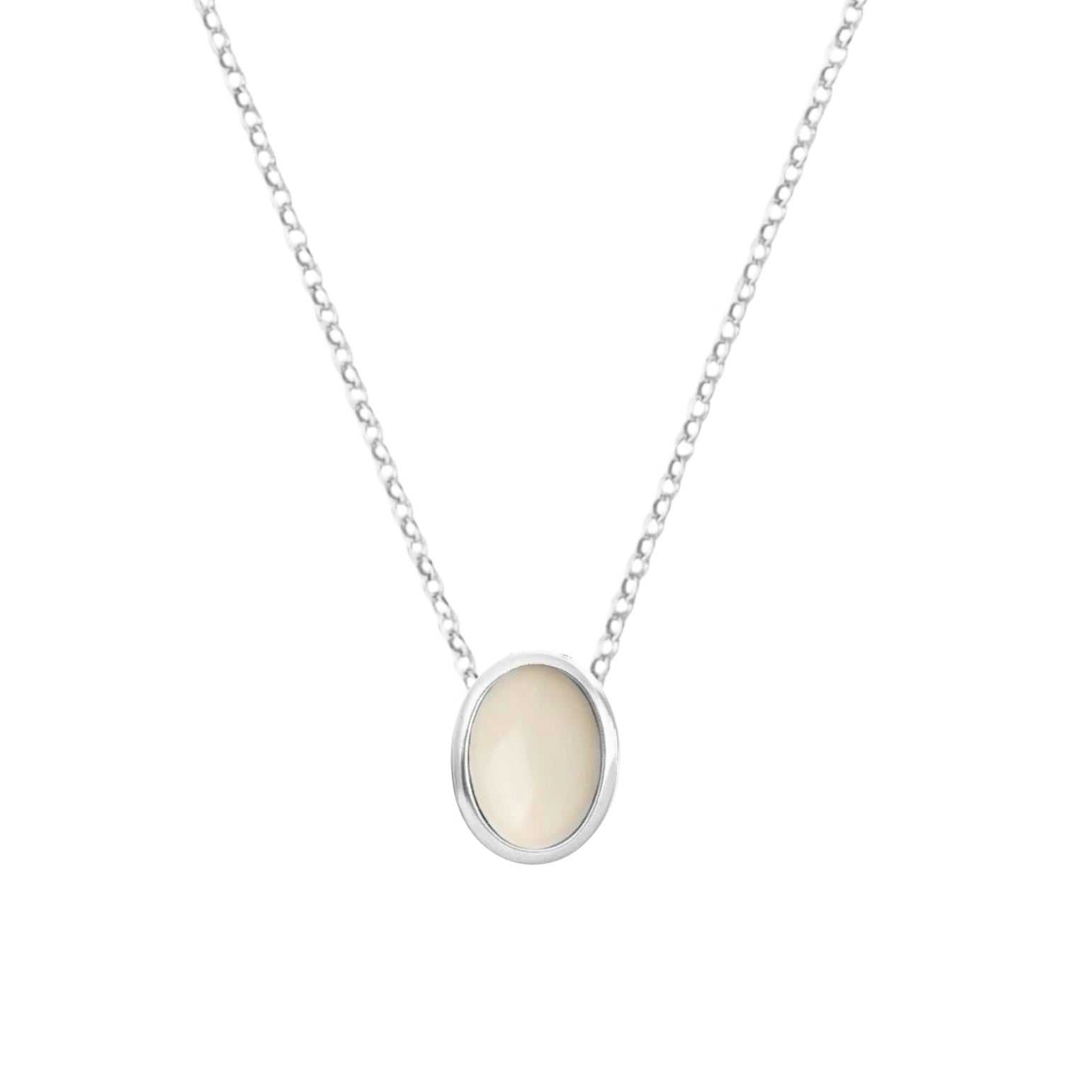 Collana oval color mini