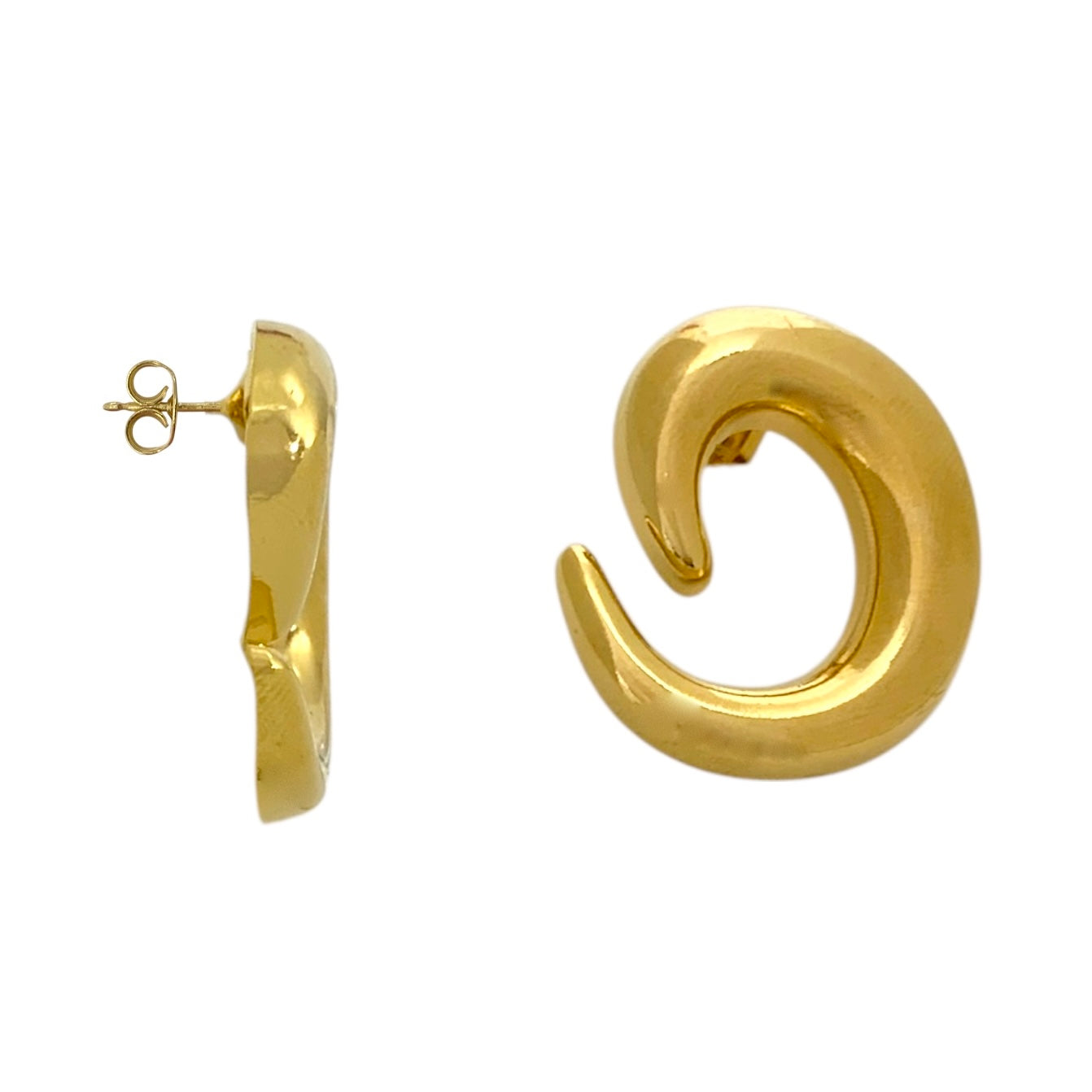 Orecchini Spiral Metal