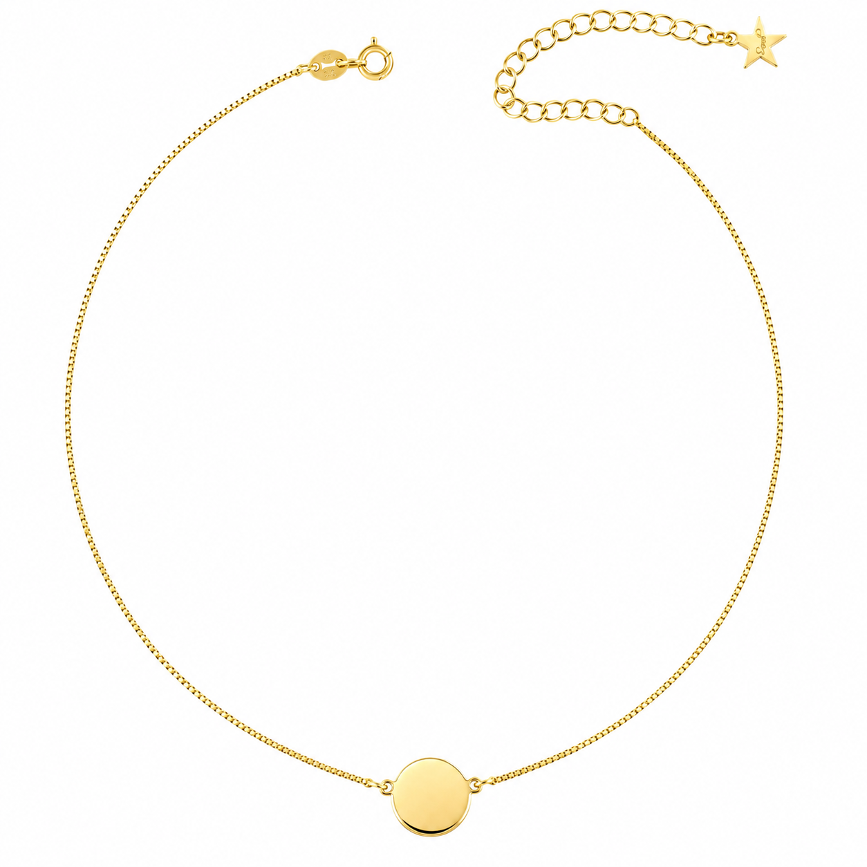 Choker con Disco
