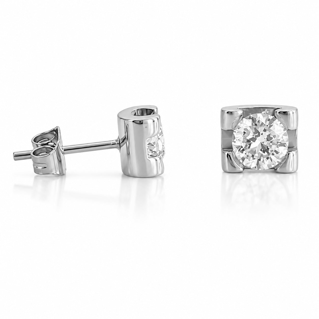 Orecchini Square luce casual